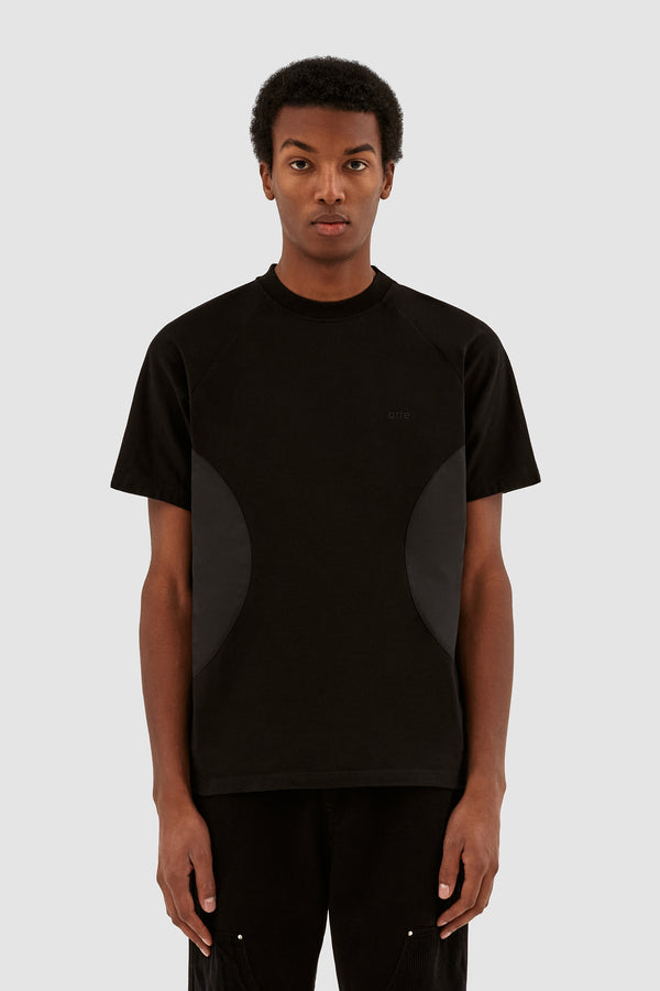 Theo W Cuts T-shirt - Black