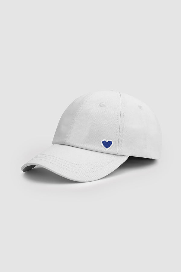 Cedric Side Cap - White