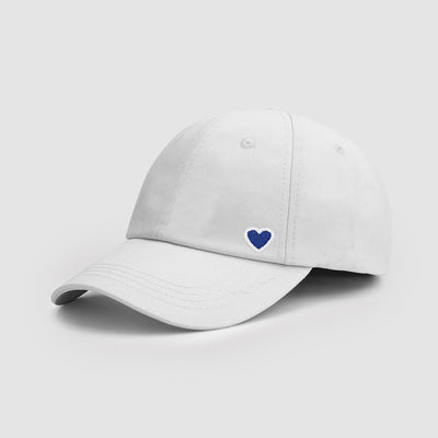 Cedric Side Cap - White