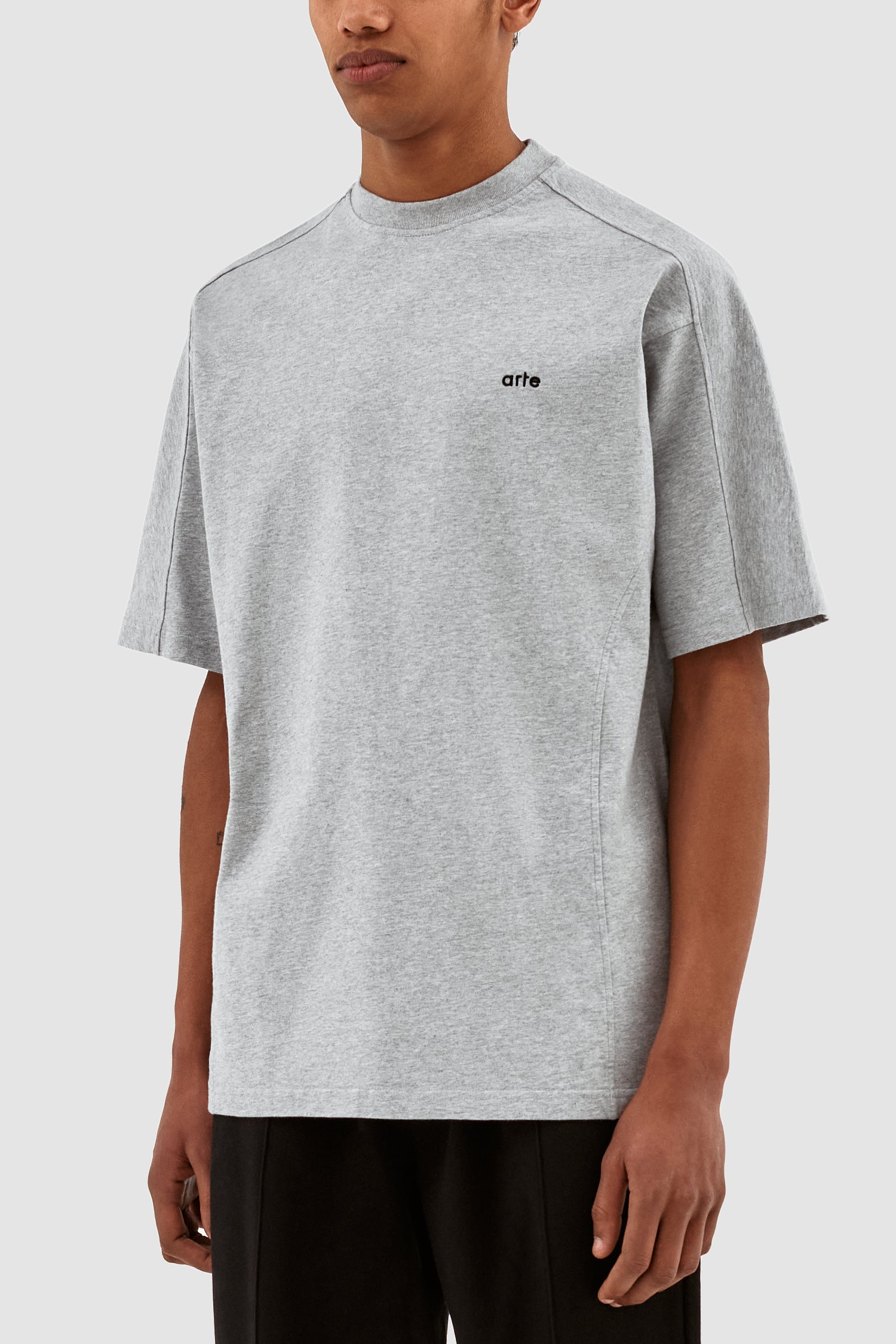 Theo S Cuts T-shirt - Grey