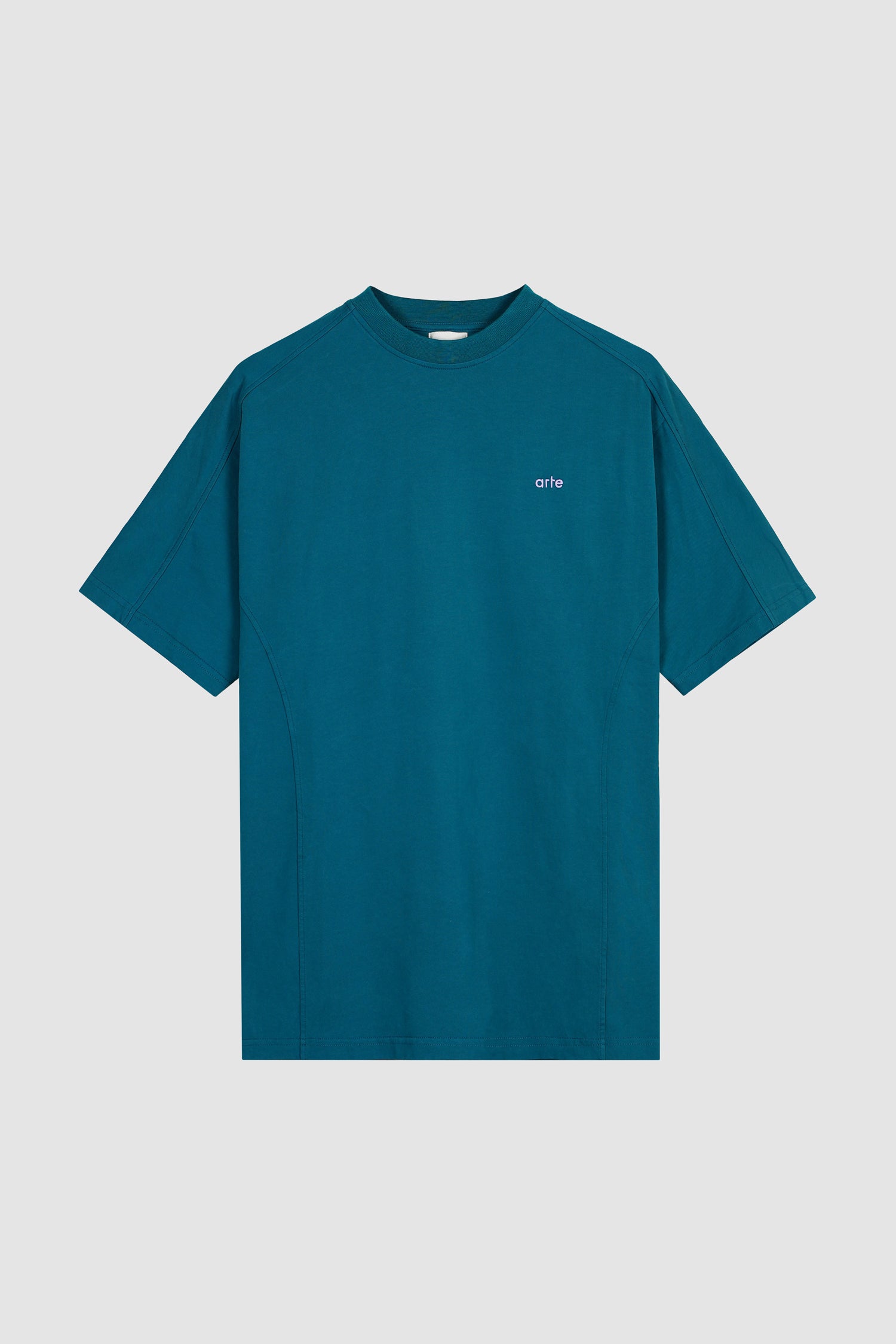 Theo S Cuts T-shirt - Lagoon Blue