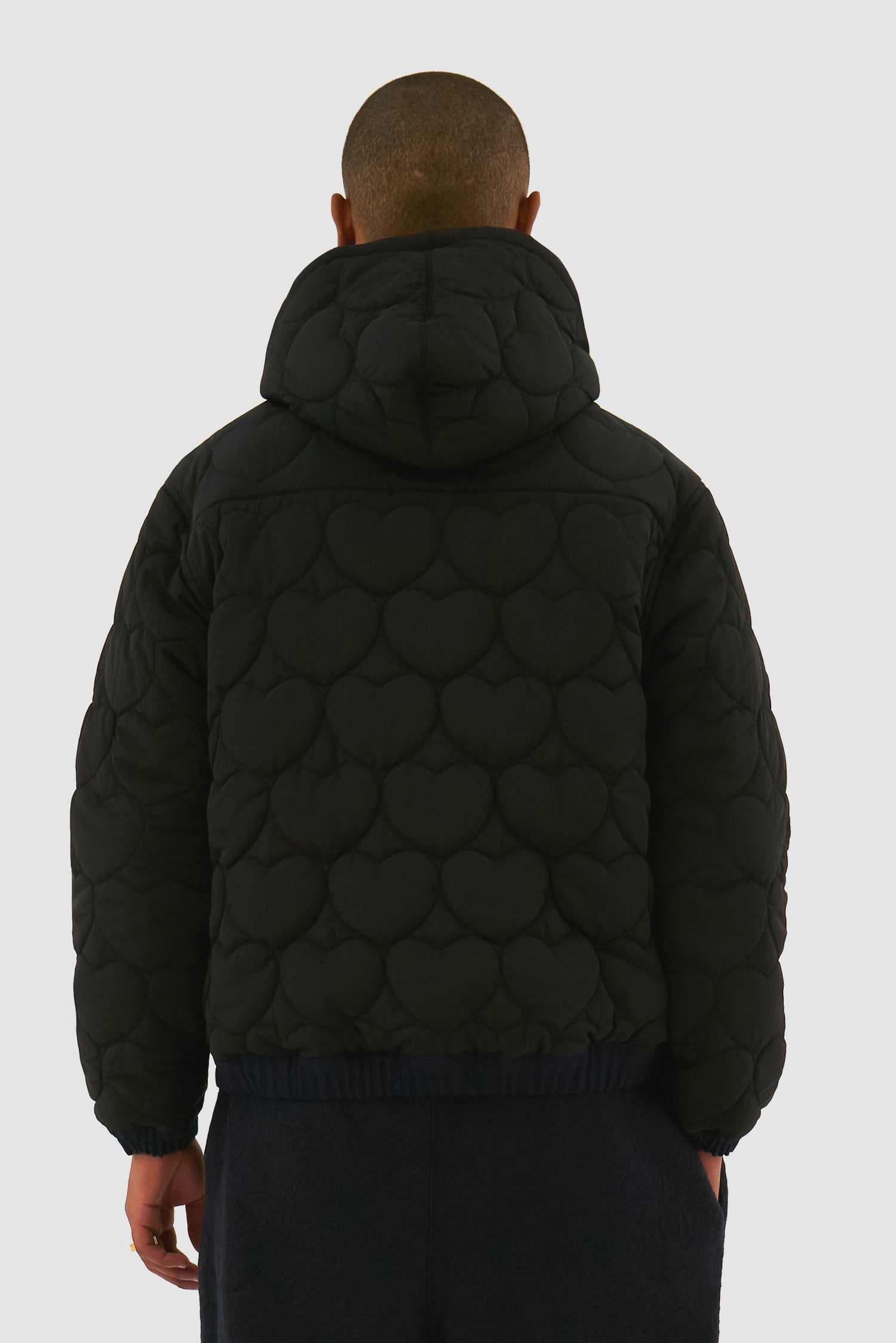 Men's reversible hooded jacket best sale