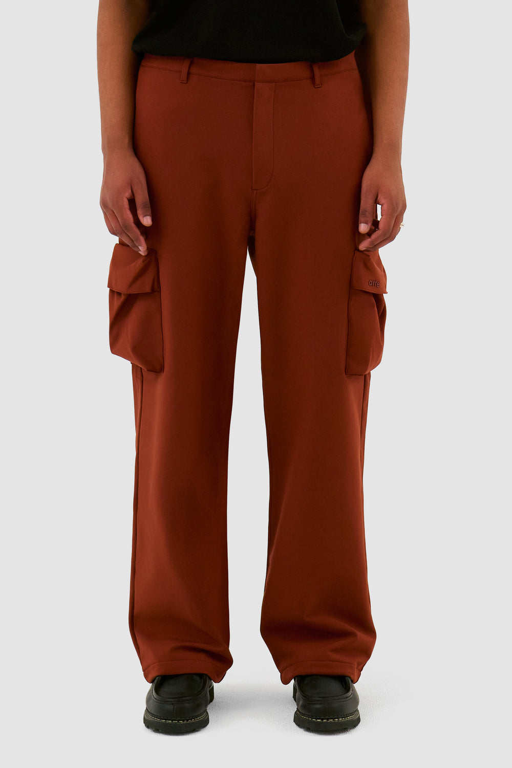 Pantalon à poches 3D - Orange