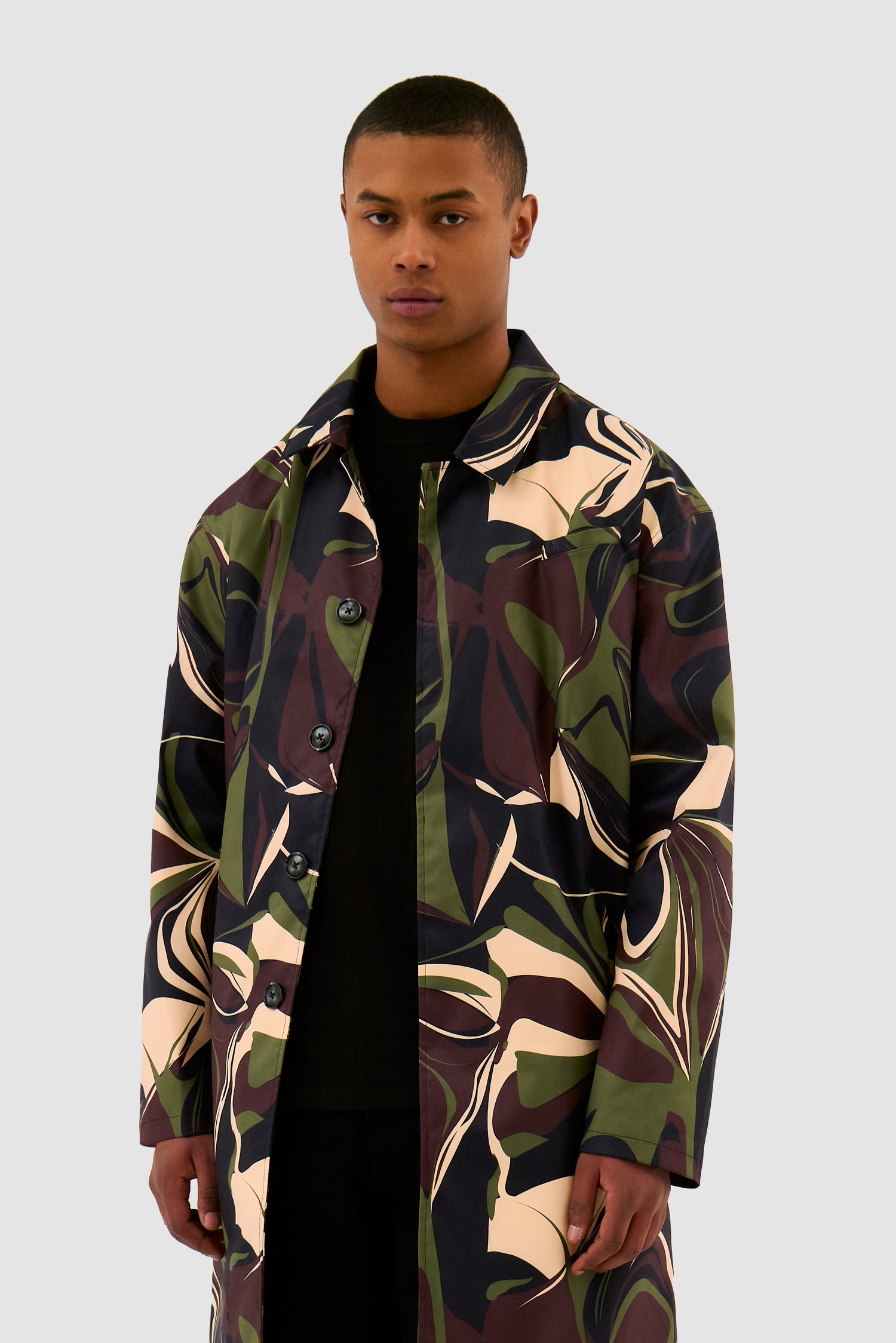 Camo Trenchcoat - Camo