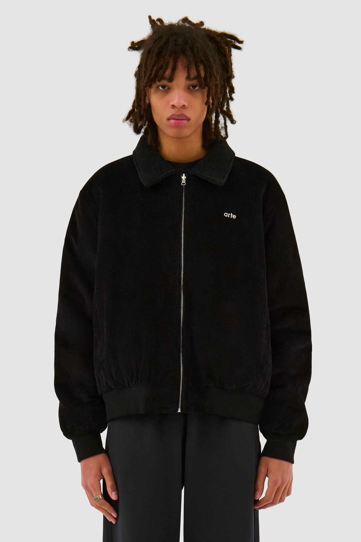 Veste Sherpa - Noir