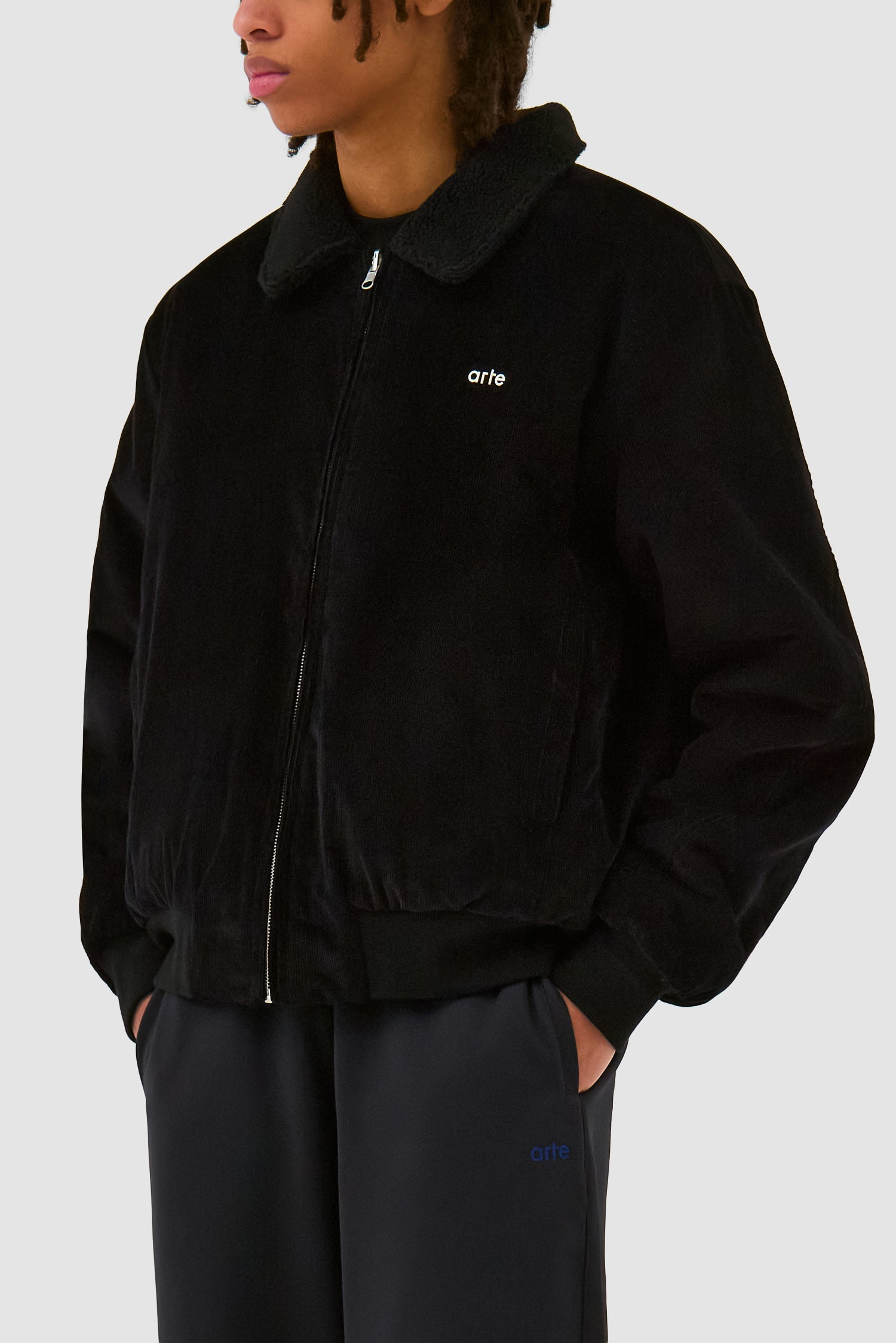 Veste Sherpa - Noir