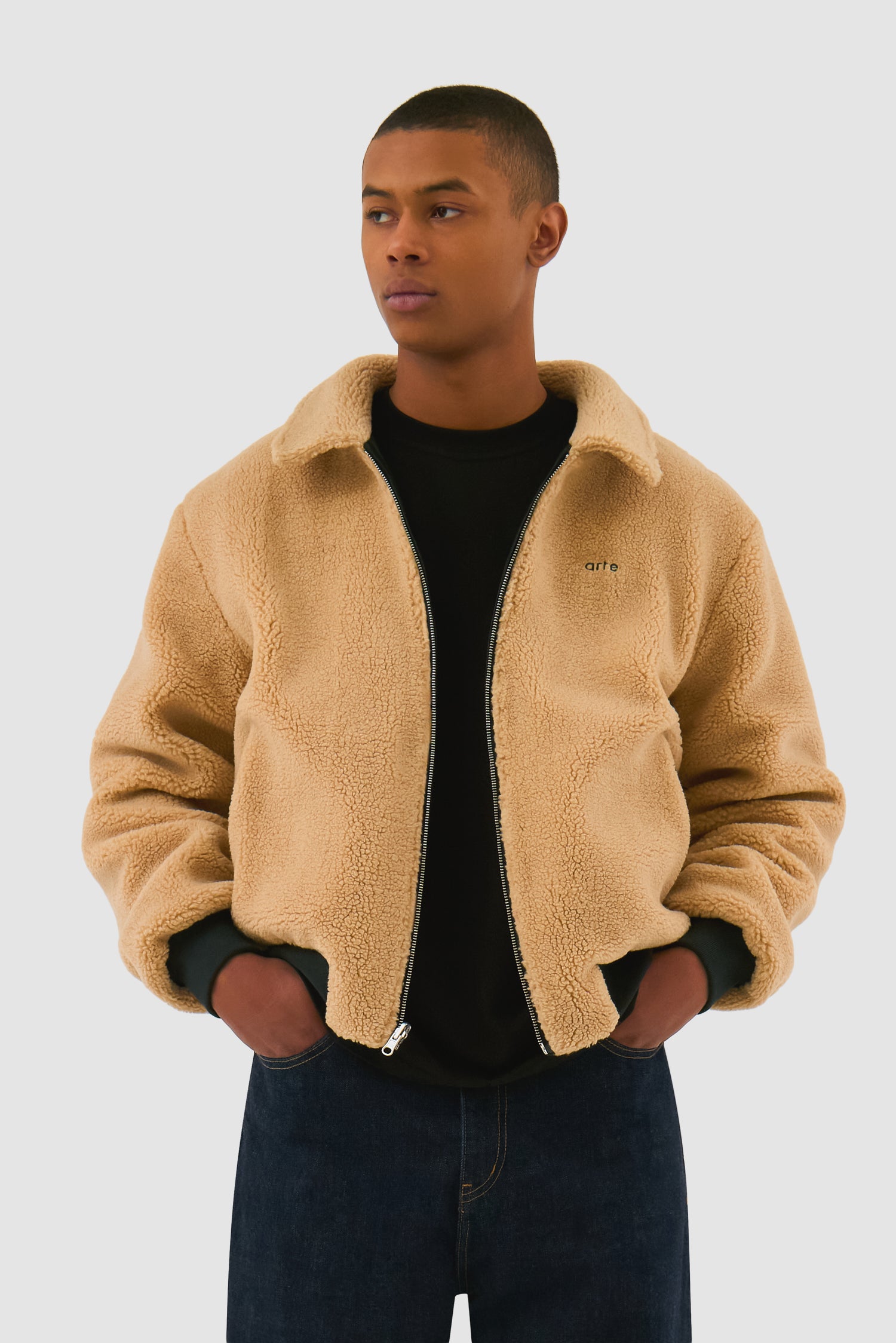 Veste Sherpa - Vert