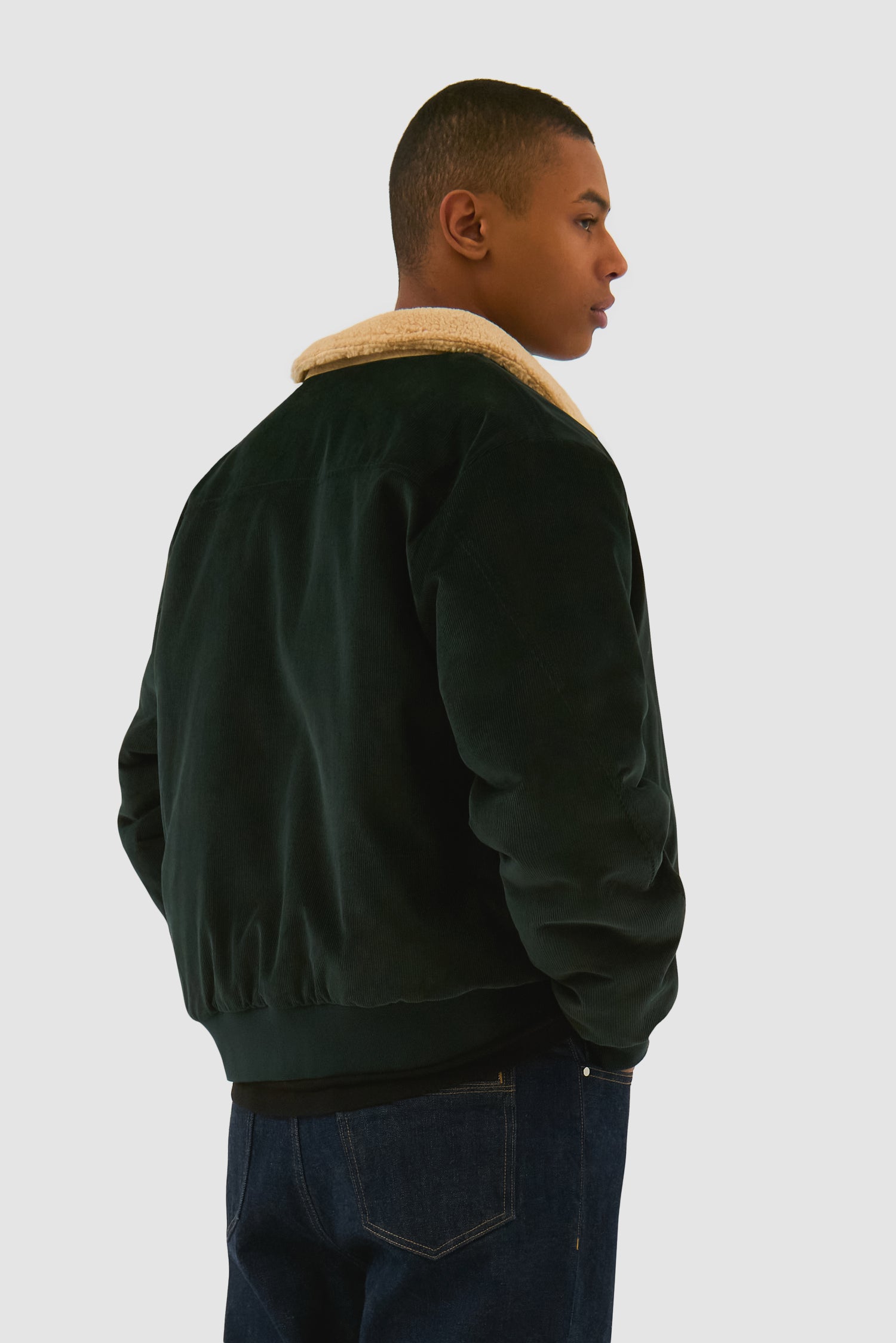 Sherpa Jacket - Green