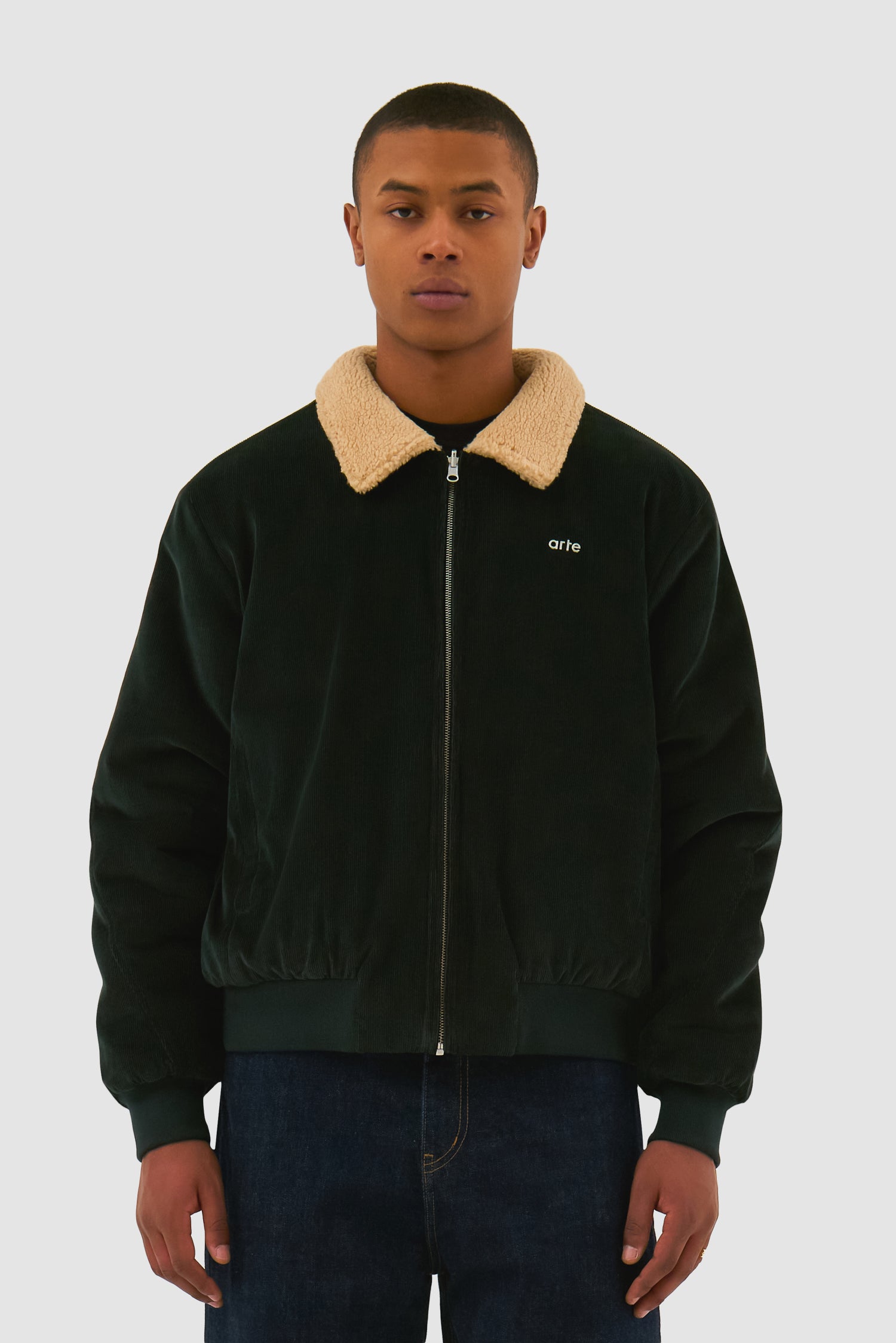 Veste Sherpa - Vert