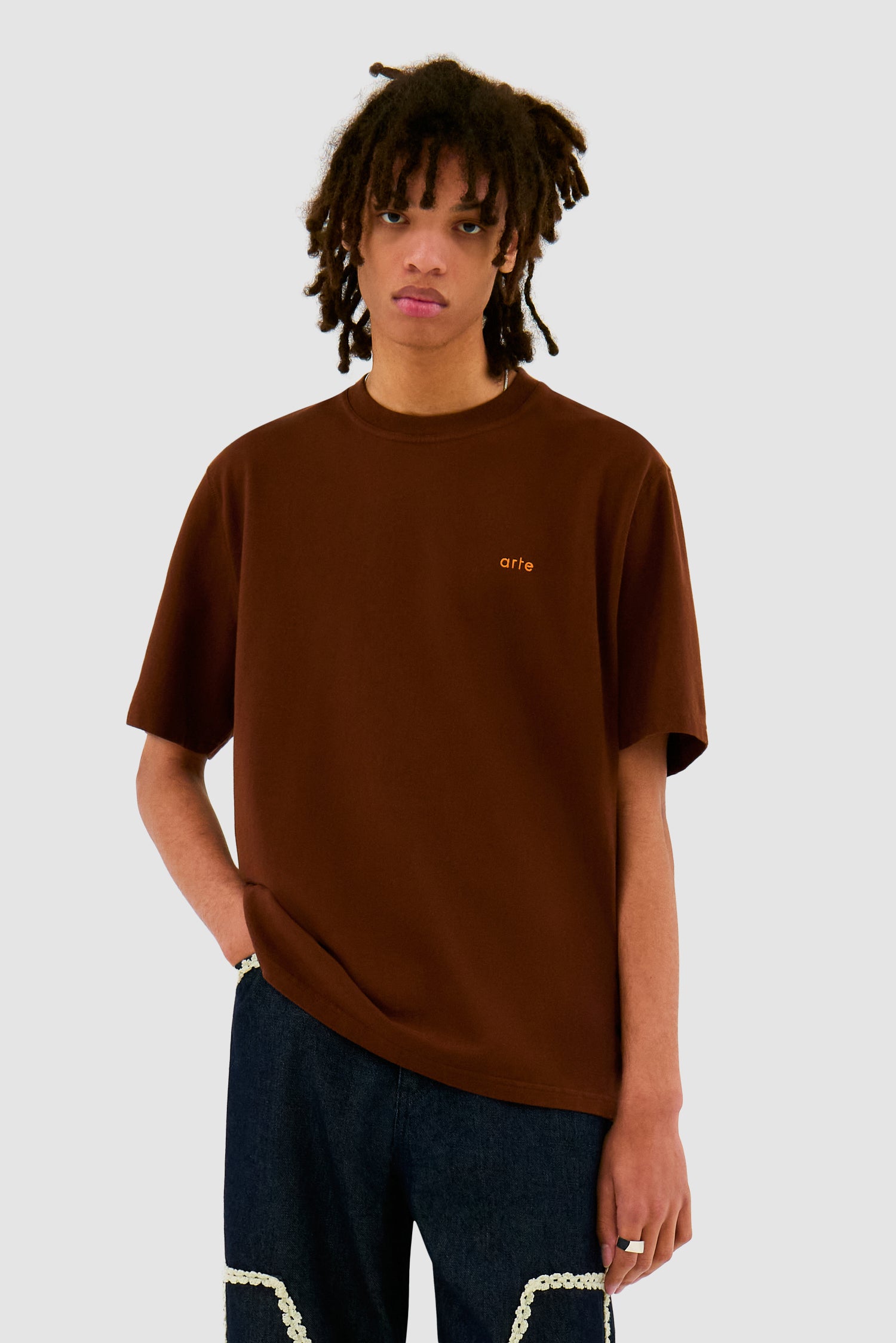 Tulip T-shirt - Brown
