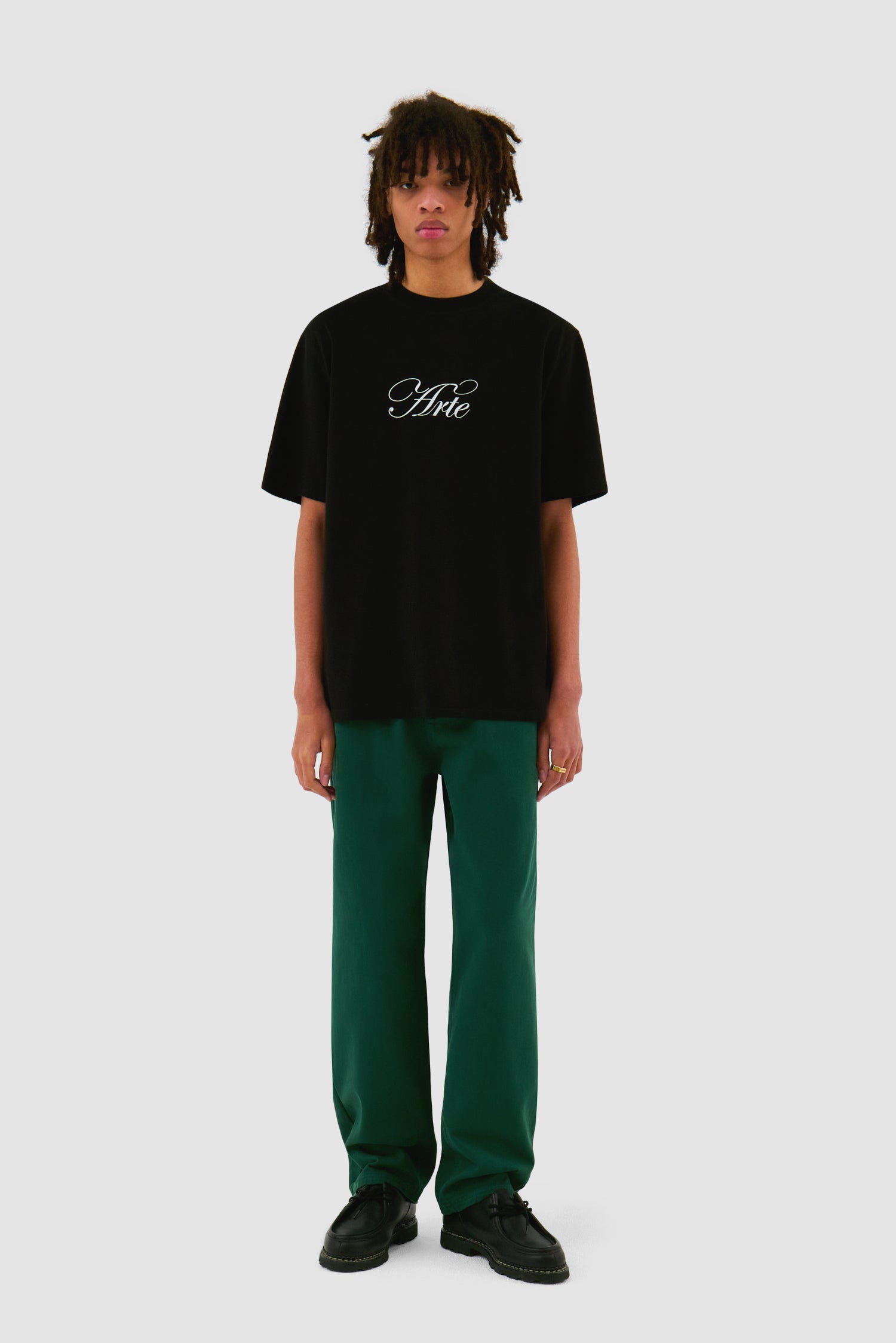 T-shirt avec logo Script - Noir