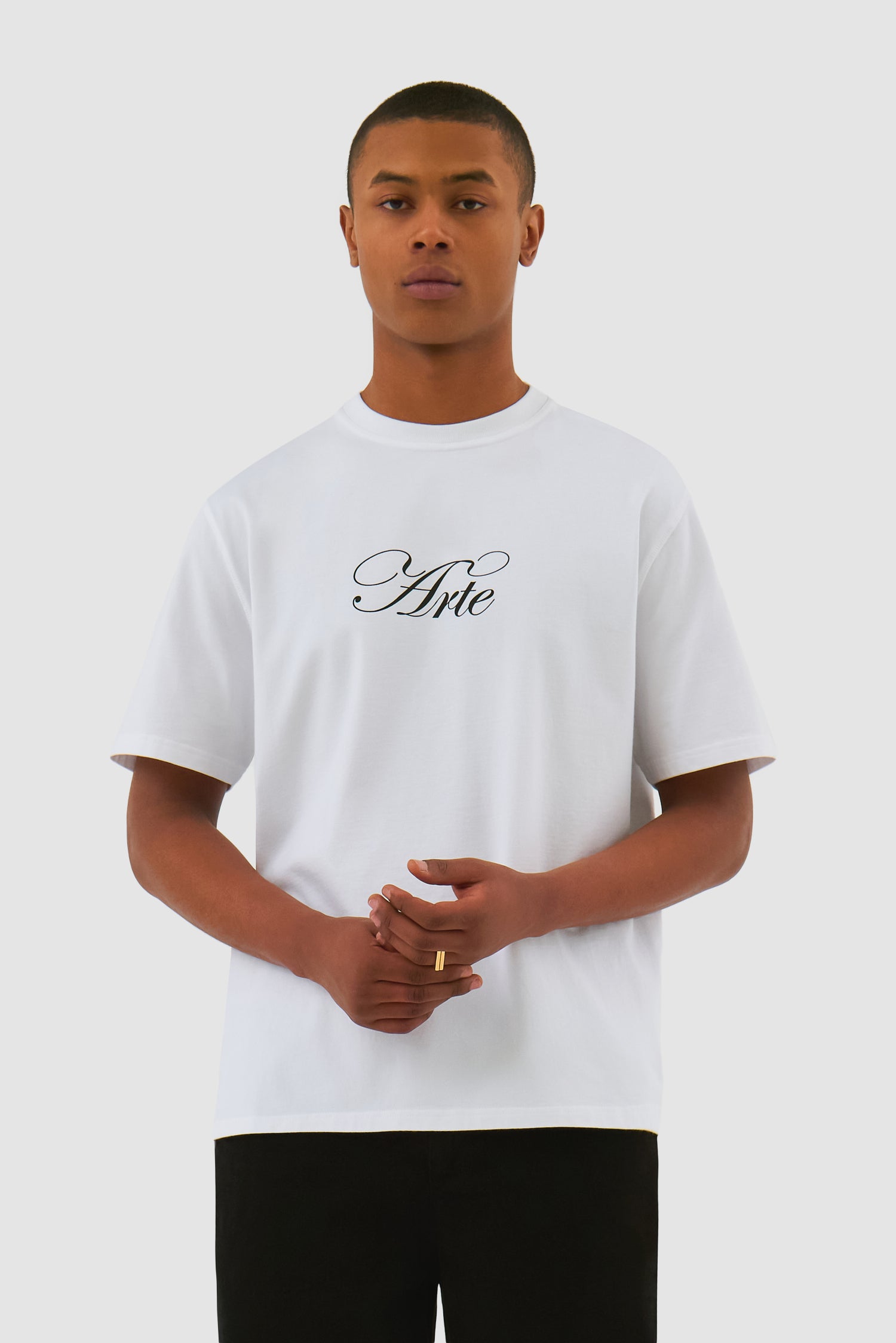 T-shirt avec logo Script - Blanc