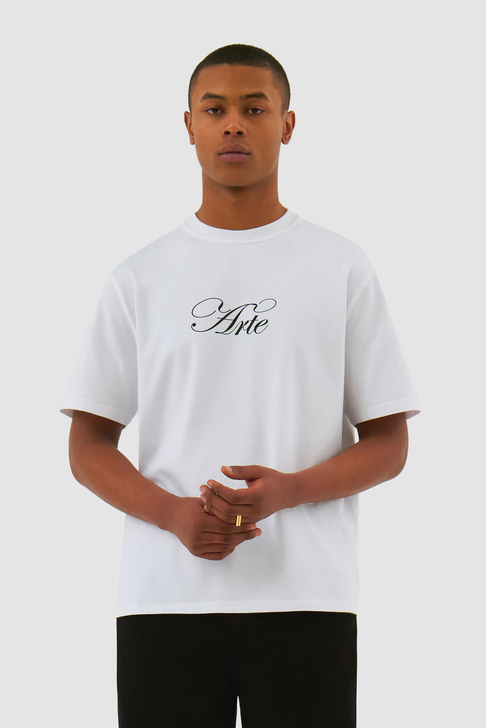 Script Logo T-shirt - White