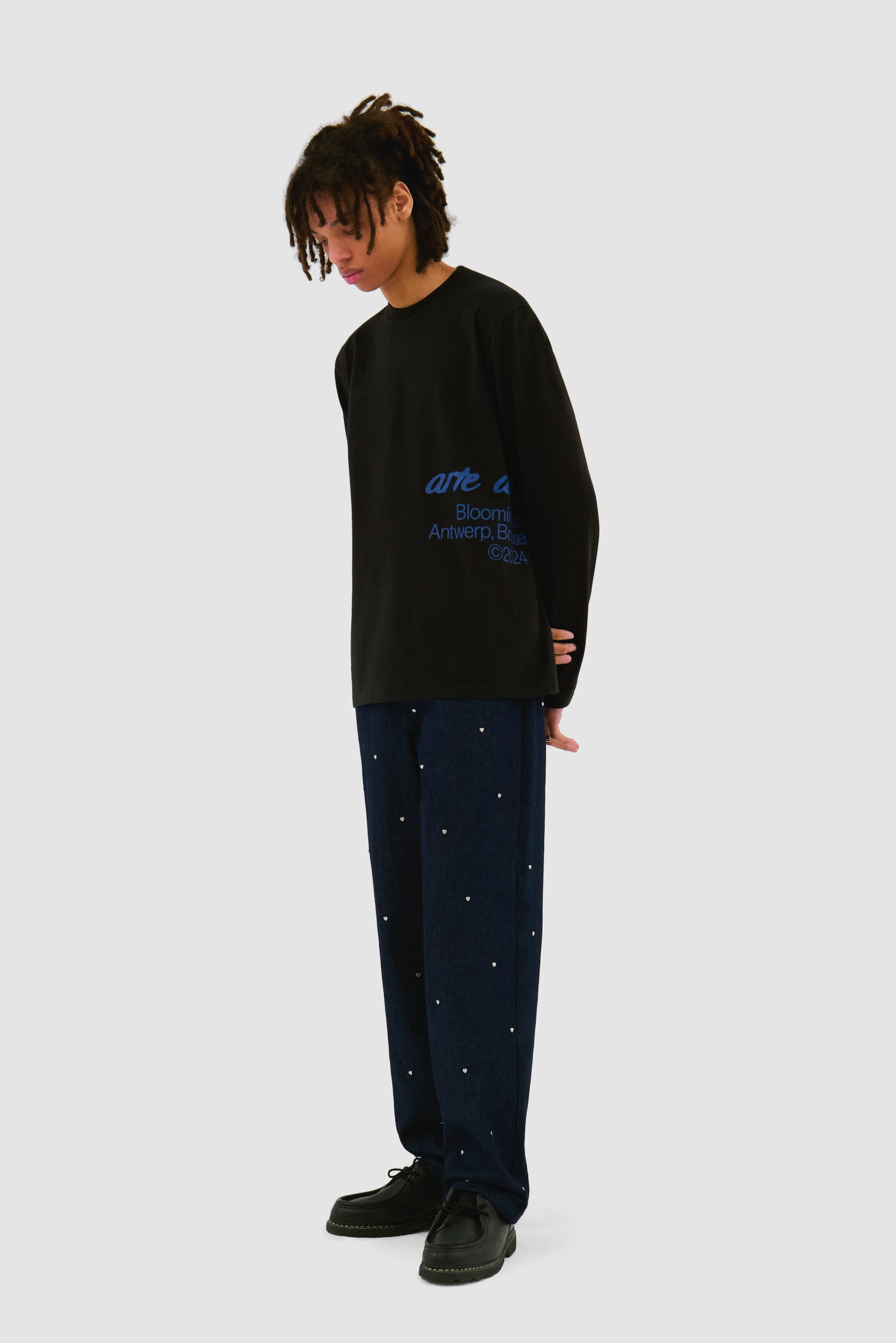 Blooming Ideas Longsleeve - Noir