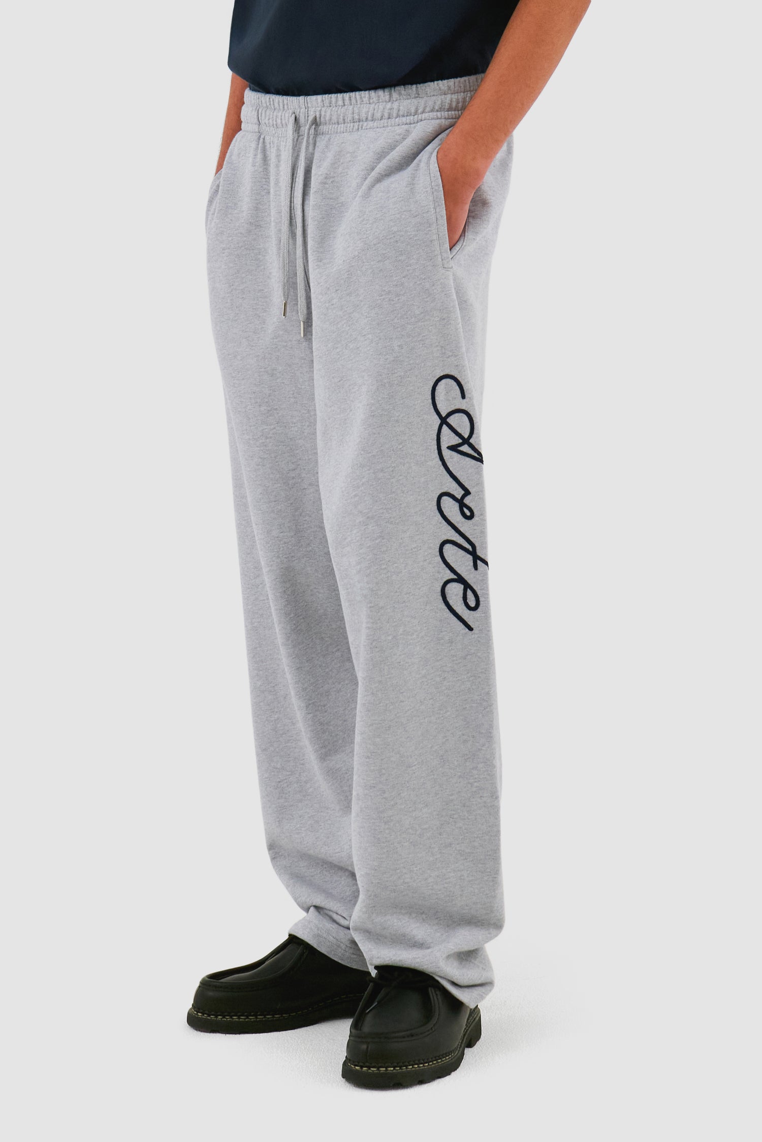 Script Logo Pants - Grey