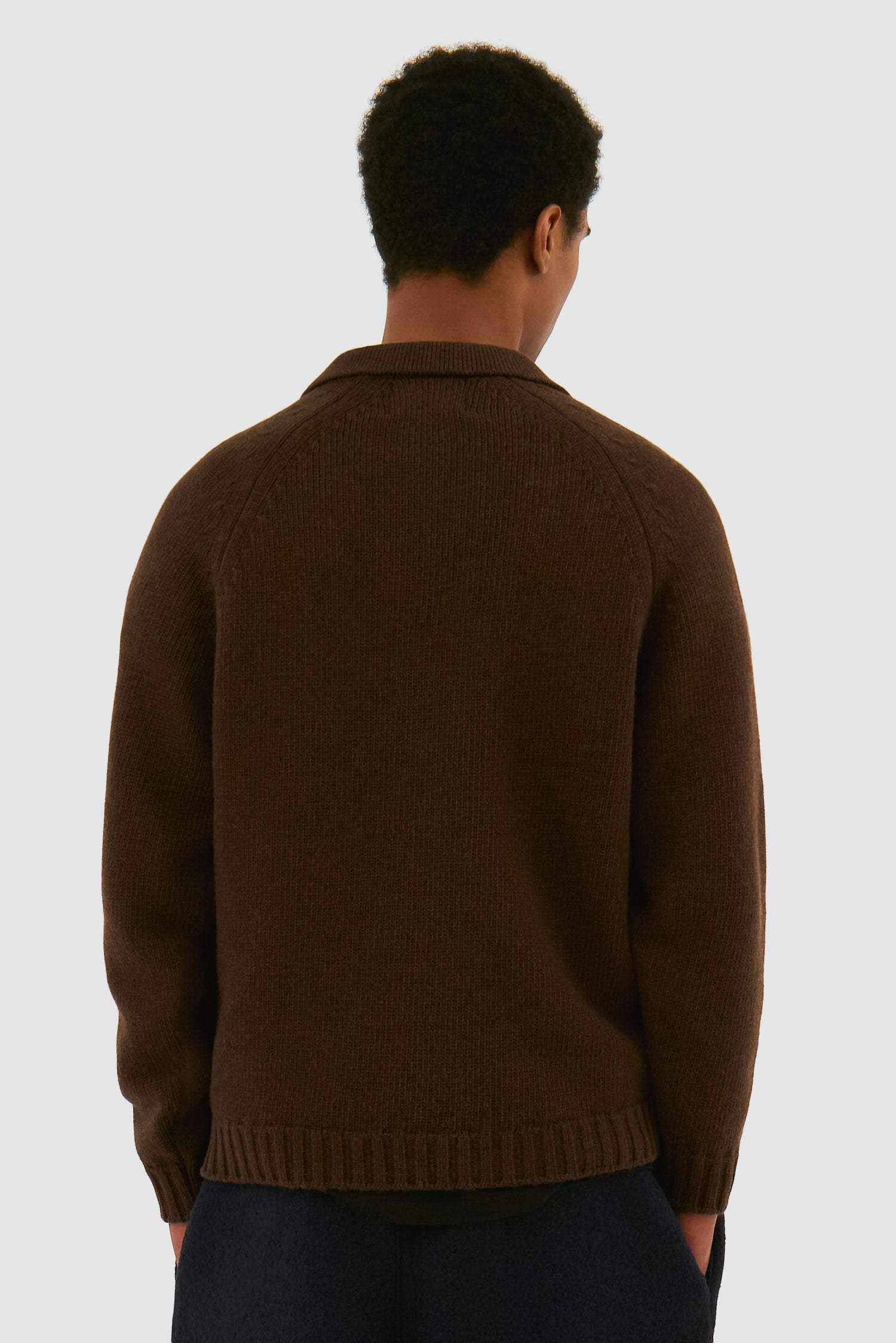 Football Knit - Brown