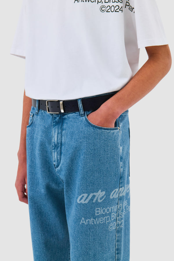 Shiny Belt - Navy