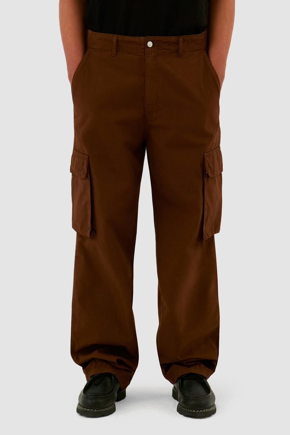 Pantalon cargo - Marron