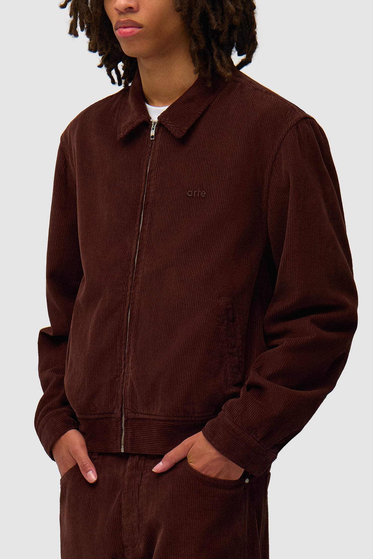 Corduroy Jacket - Brown
