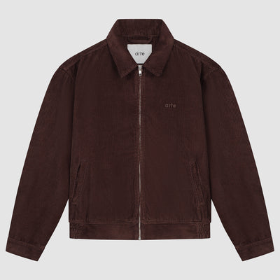 Veste en velours côtelé - Marron