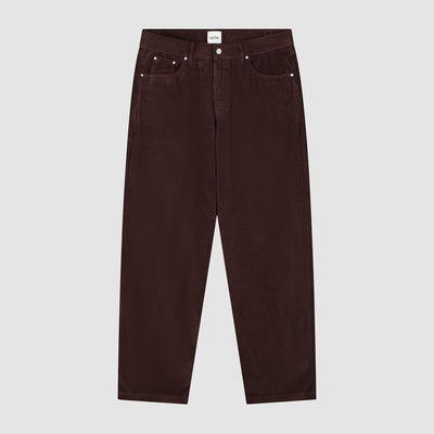 Pantalon en velours côtelé - Marron