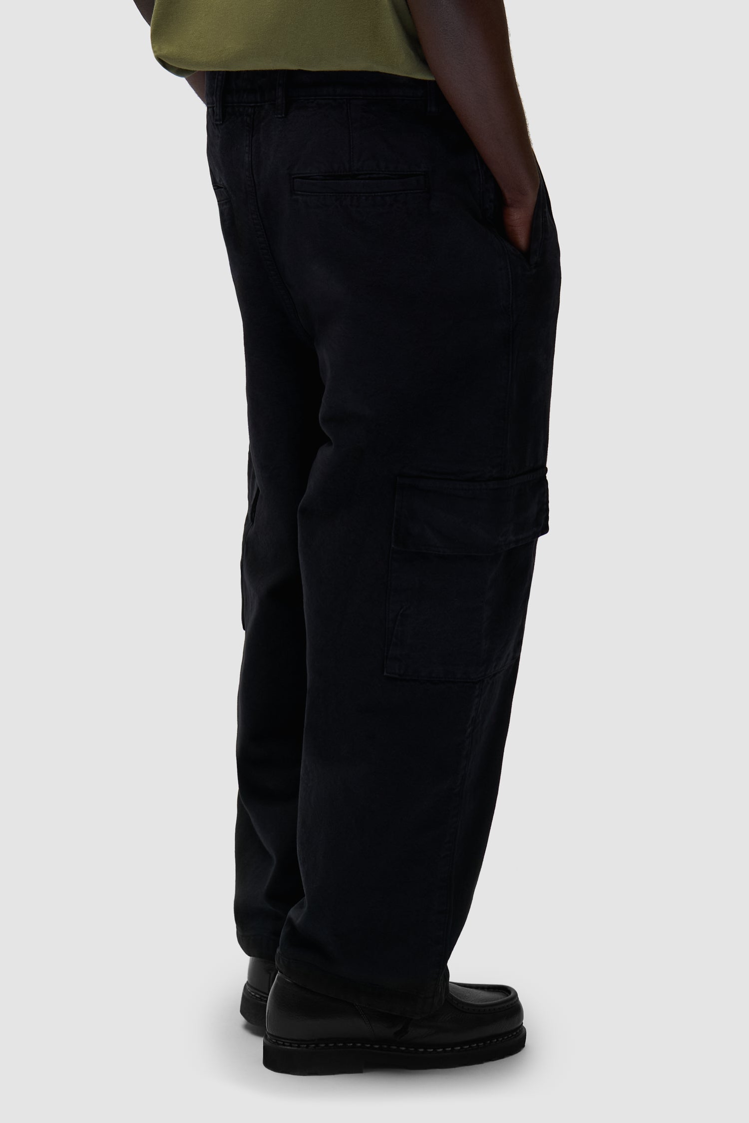 Pantalon cargo bas - Noir