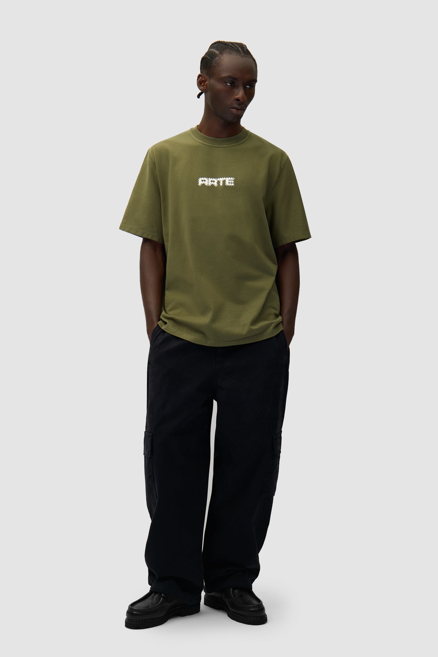 Pantalon cargo bas - Noir