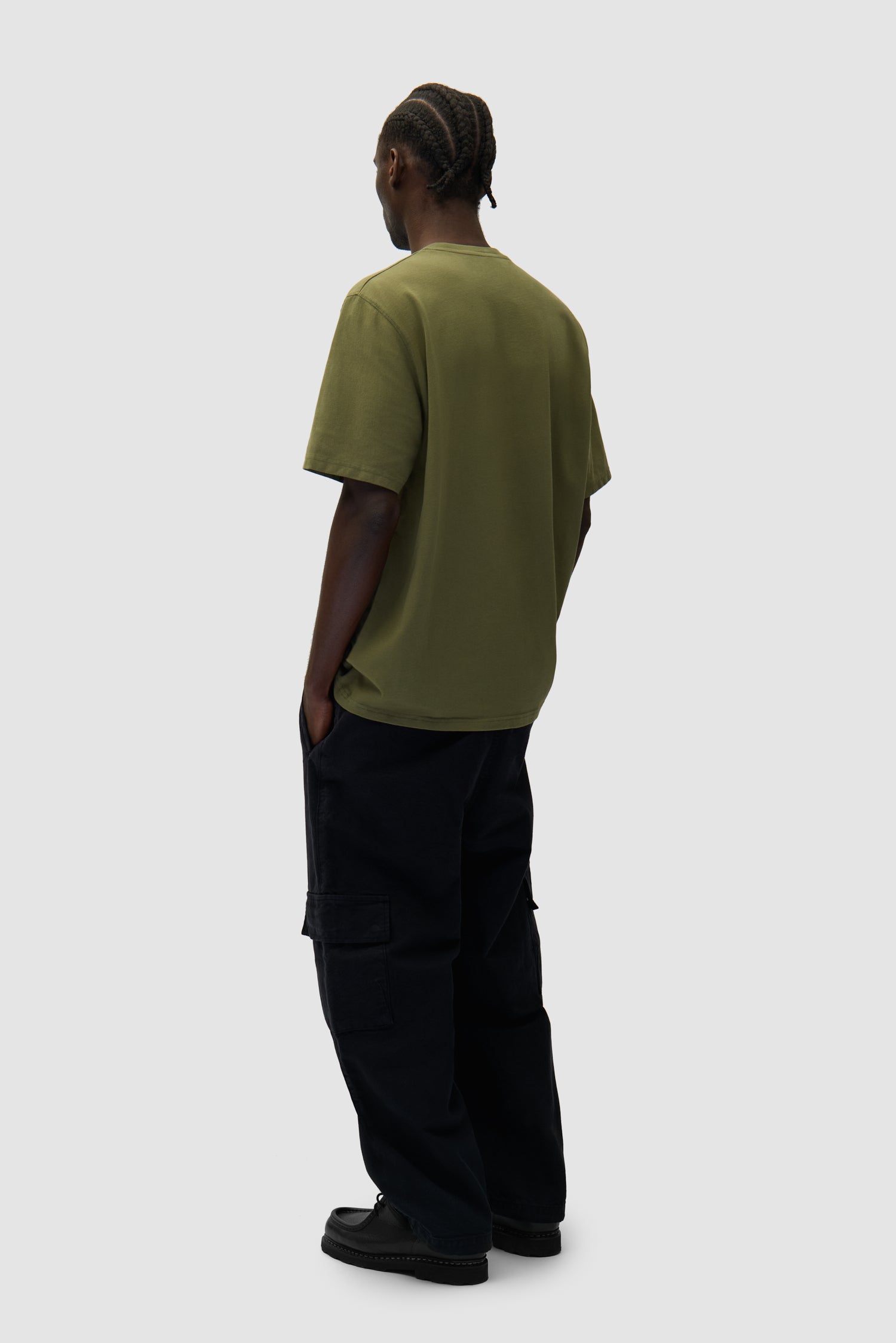 Pantalon cargo bas - Noir