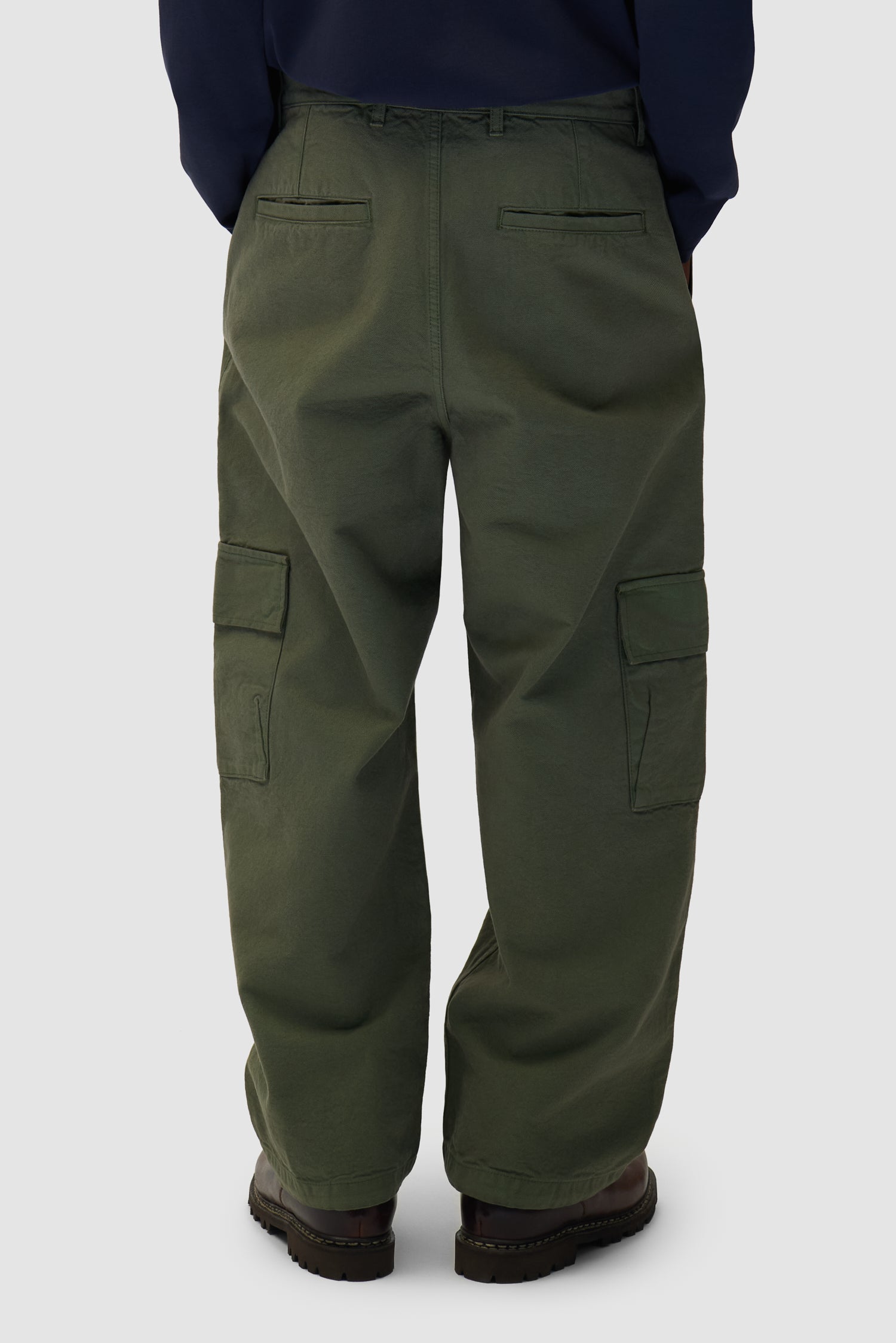 Pantalon cargo bas - Vert