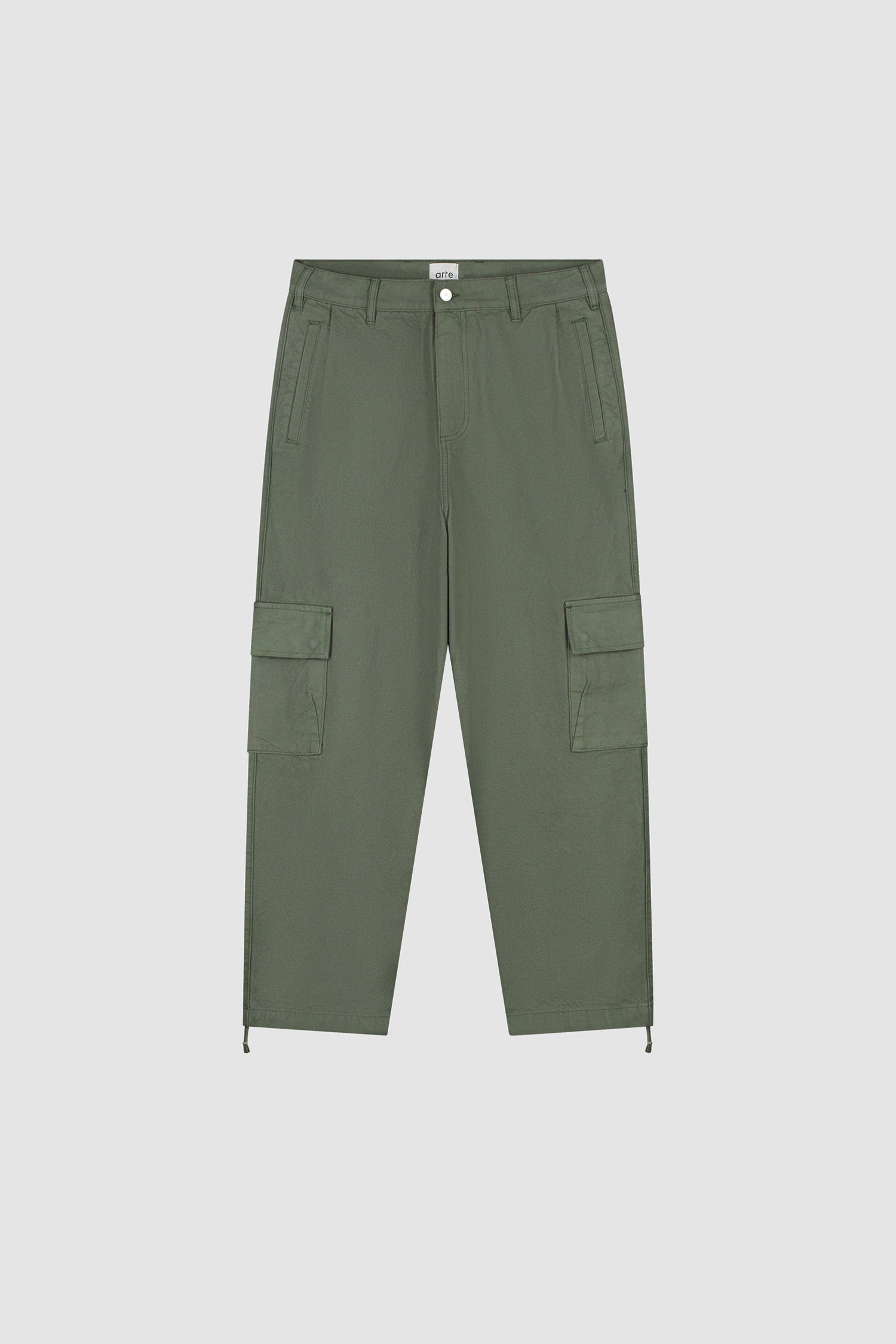 Pantalon cargo bas - Vert