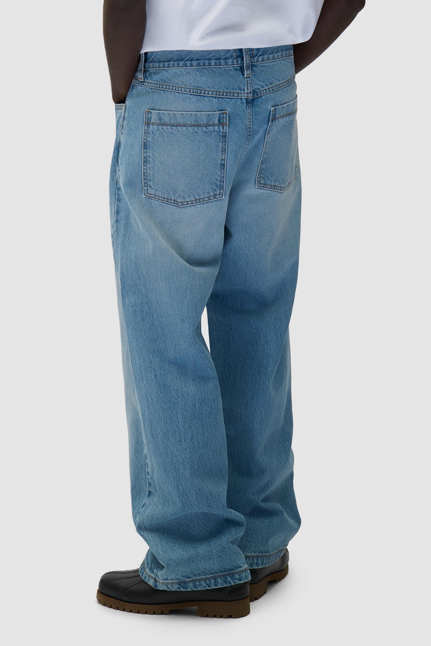 Pantalon Basic Jeans - Bleach