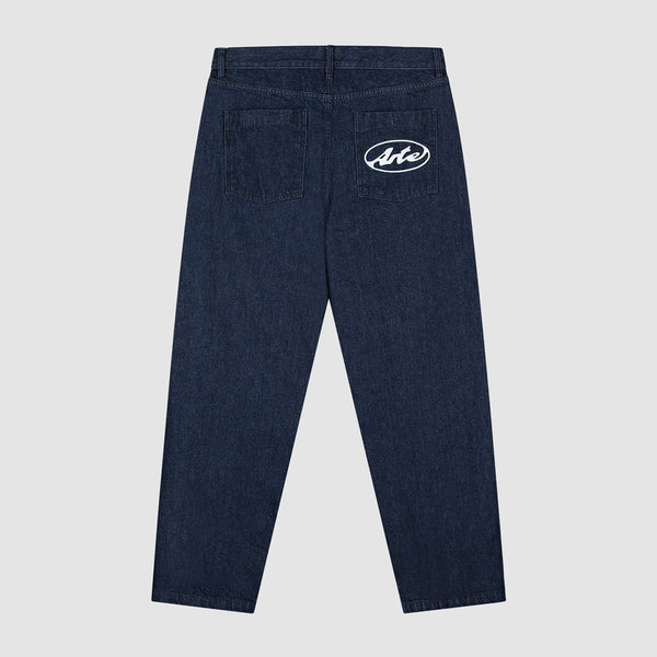 Circle Logo Pocket Pants - Raw Denim – Arte Antwerp