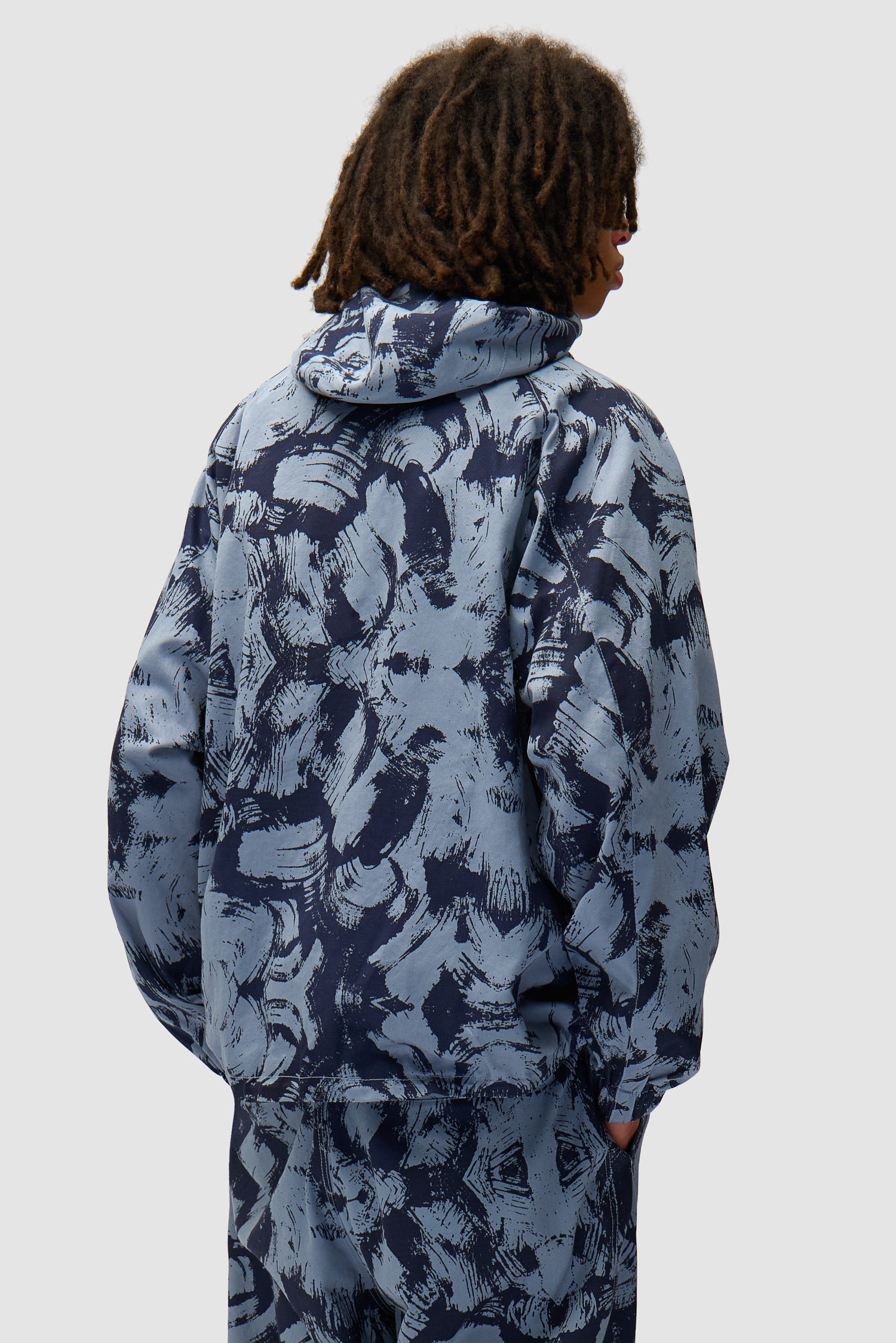 Scratch Technical Jacket - Blue