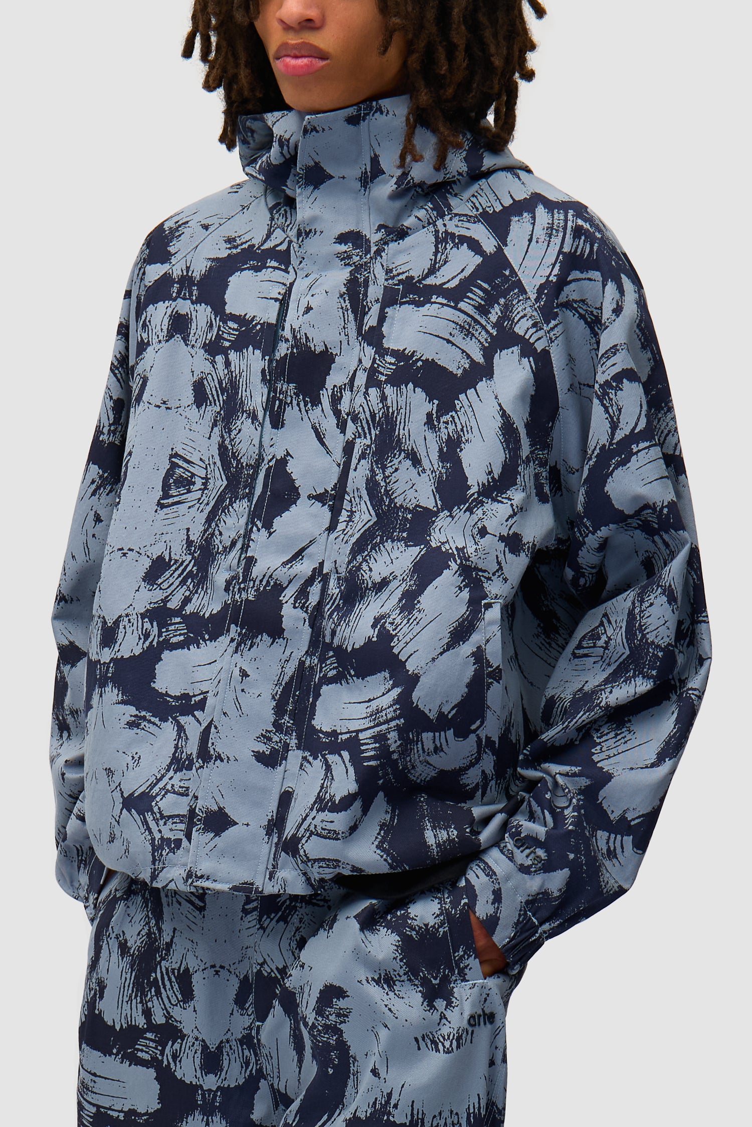 Scratch Technical Jacket - Blue
