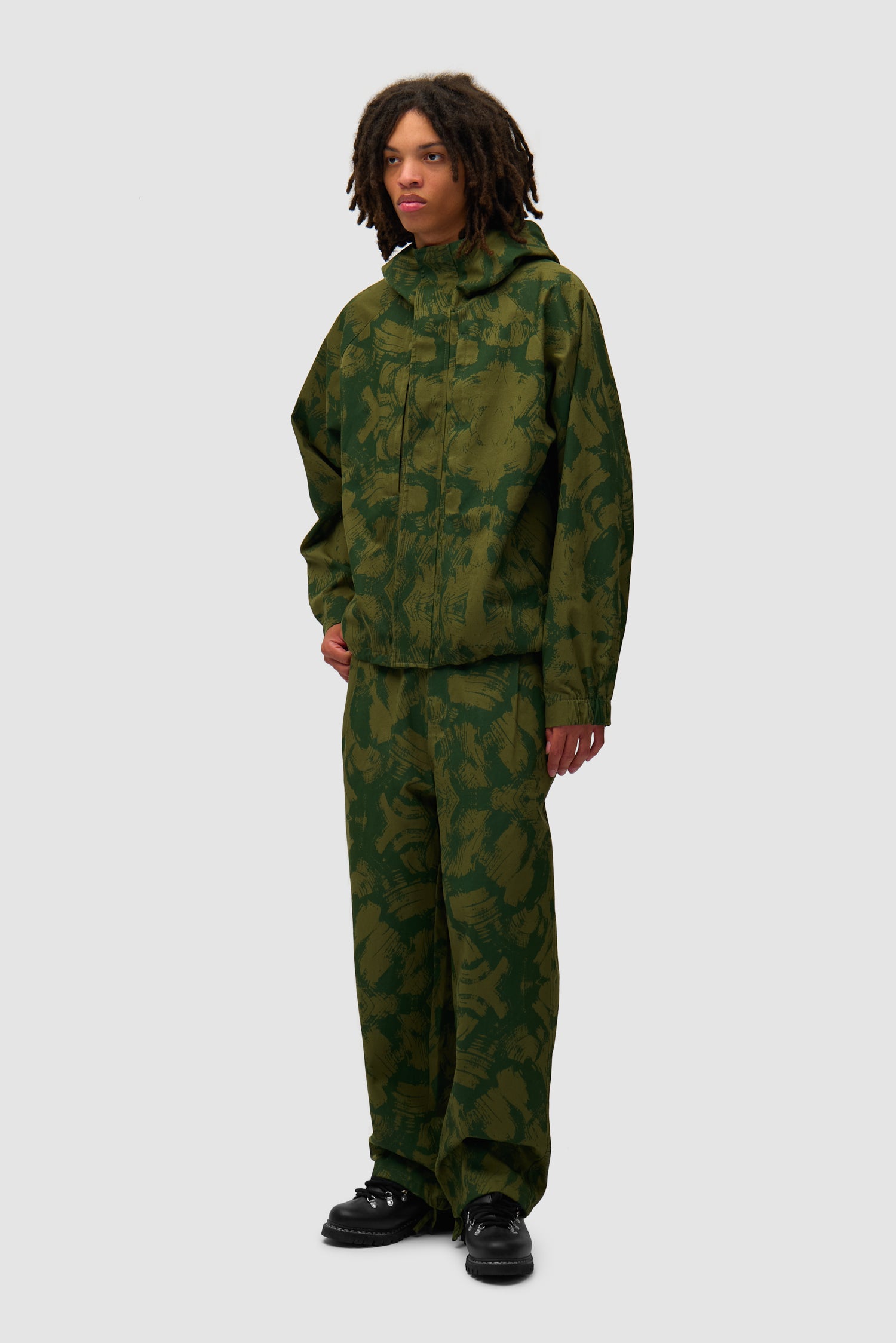 Scratch Technical Jacket - Green