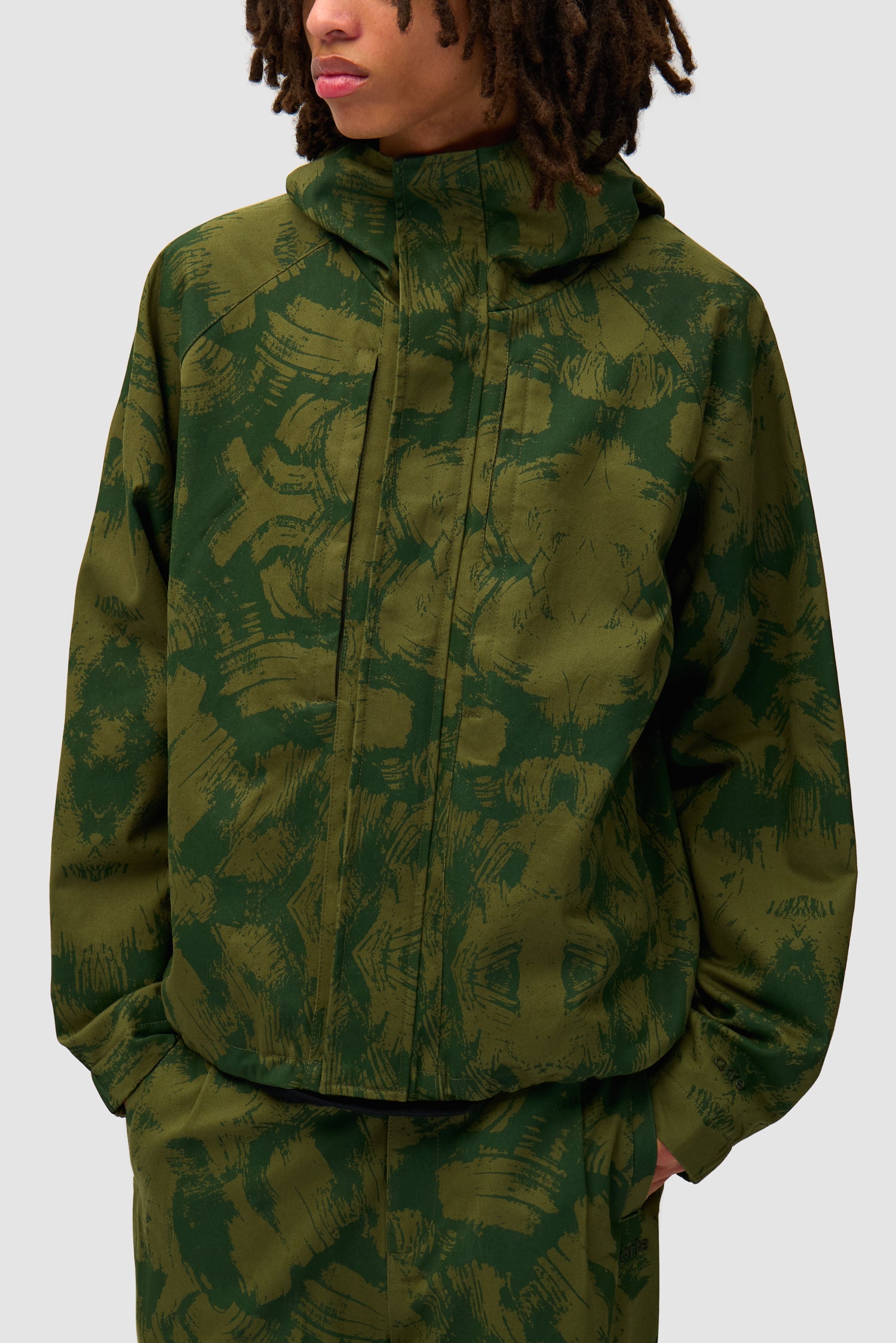 Scratch Technical Jacket - Green