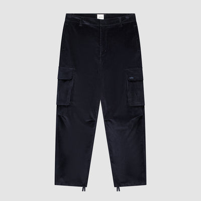 Pantalon cargo en velours côtelé - Marine