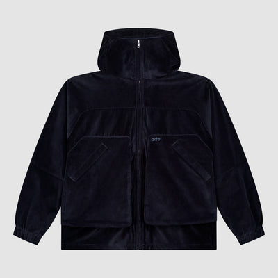 Veste technique en velours côtelé - Marine