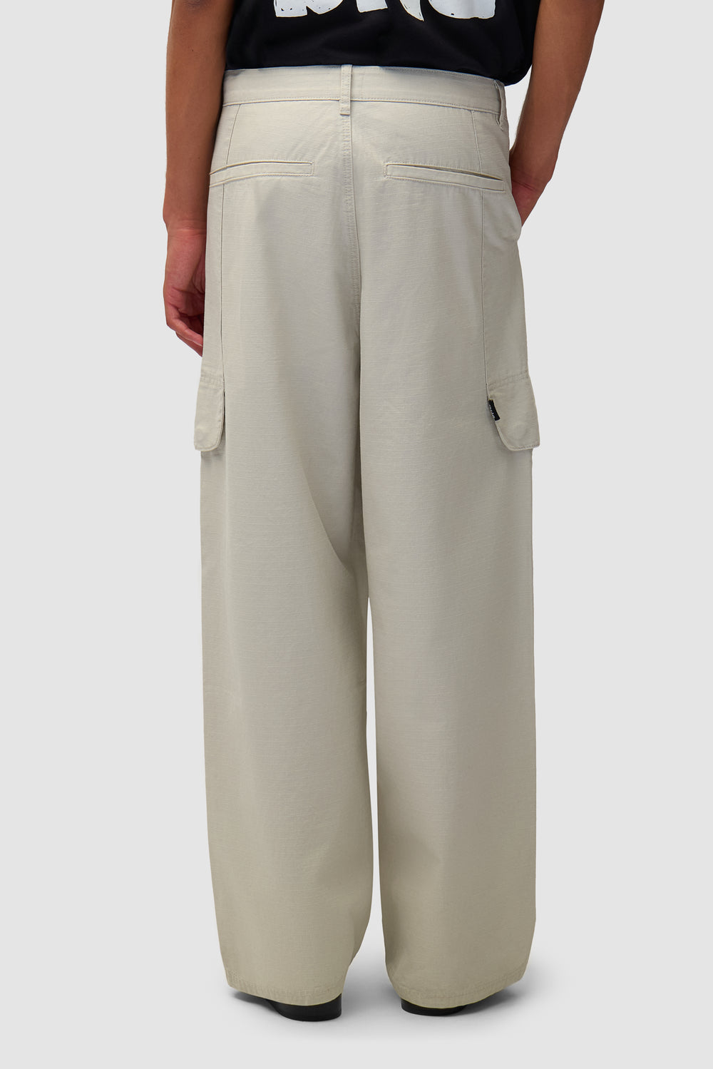 Heavy Ripstop Pants - Cream