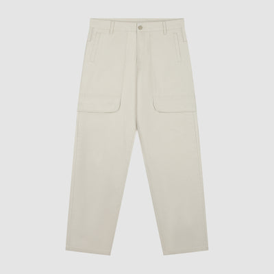 Heavy Ripstop Pants - Cream