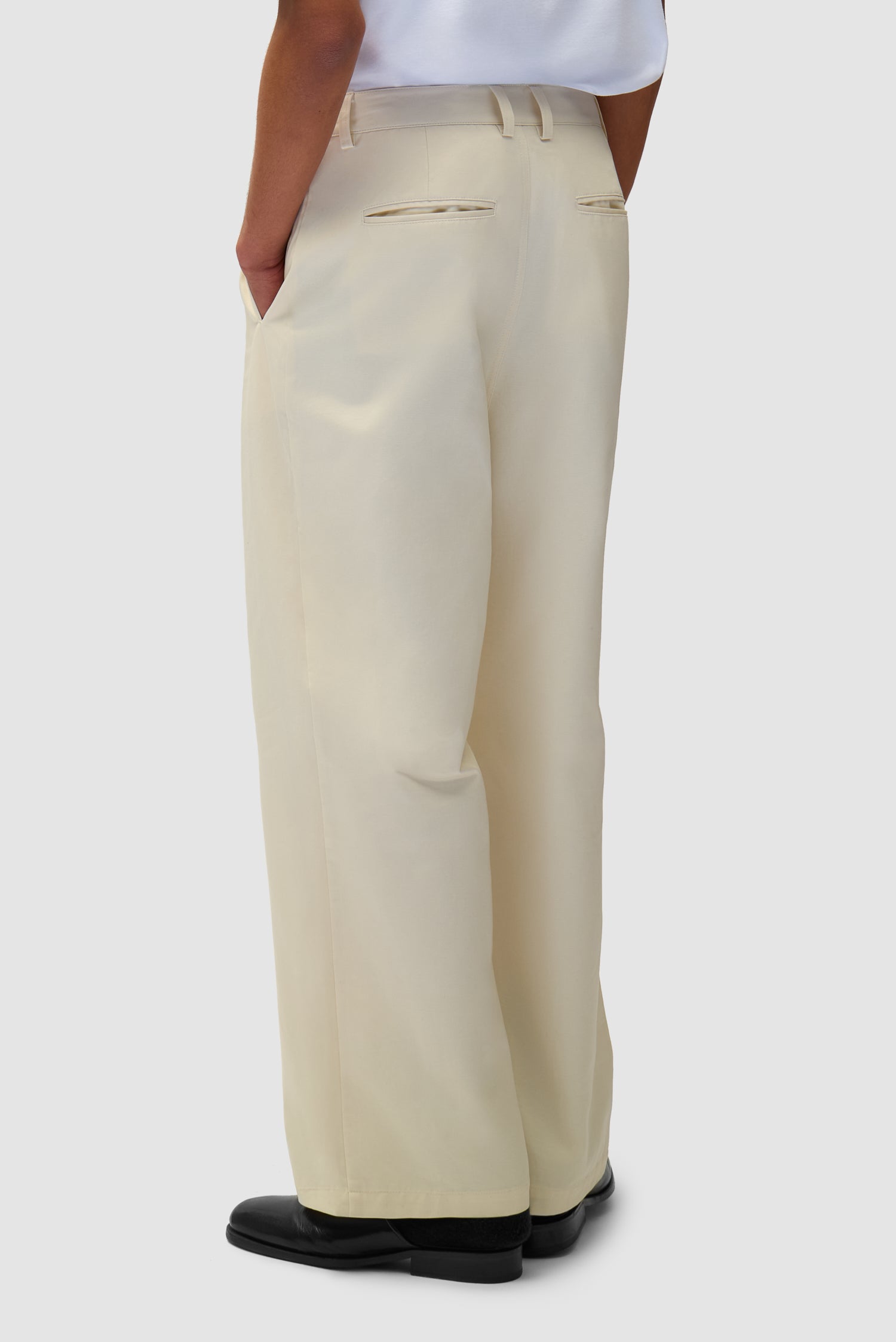 Pantalon habillé - Crème