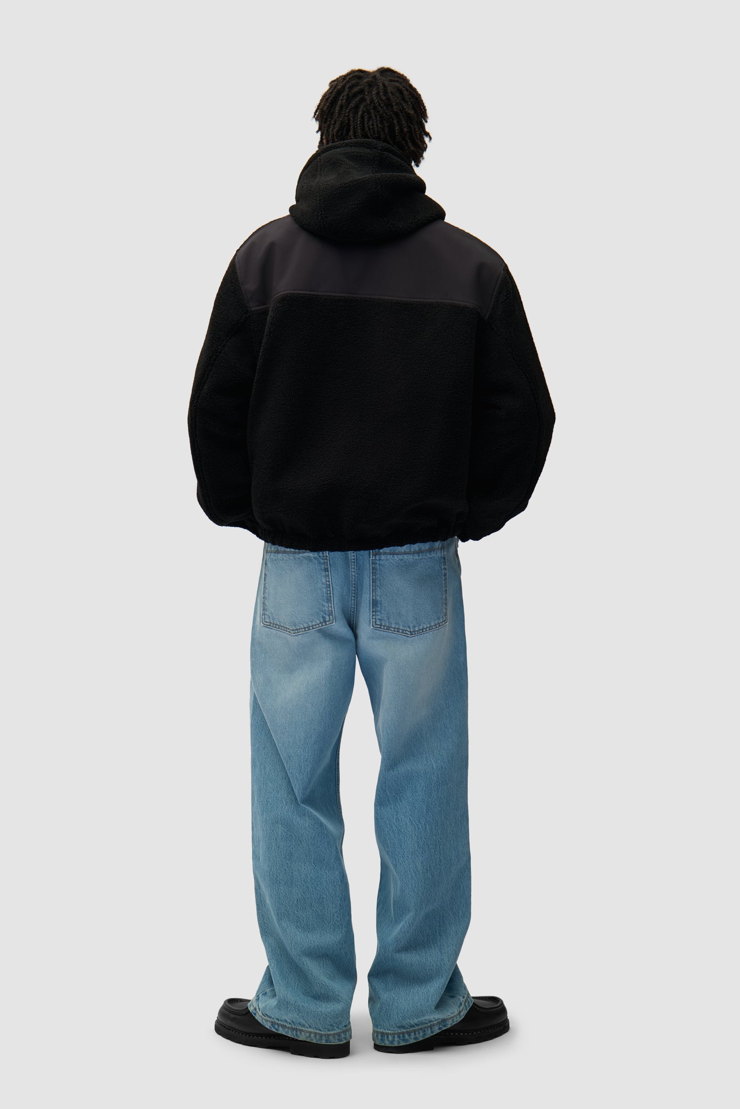 Veste technique en nylon - Noir