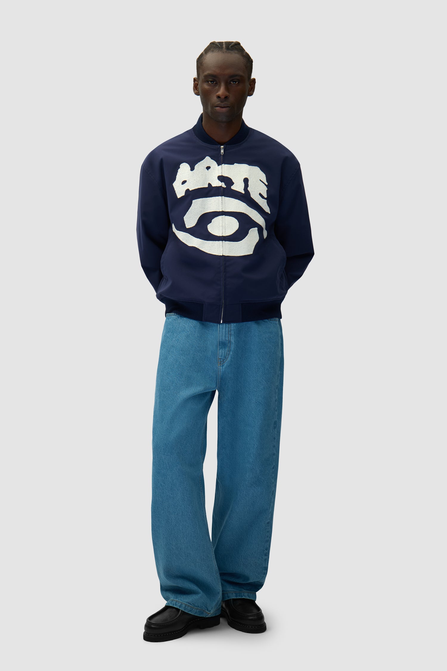 Veste bombardier Eye - Marine