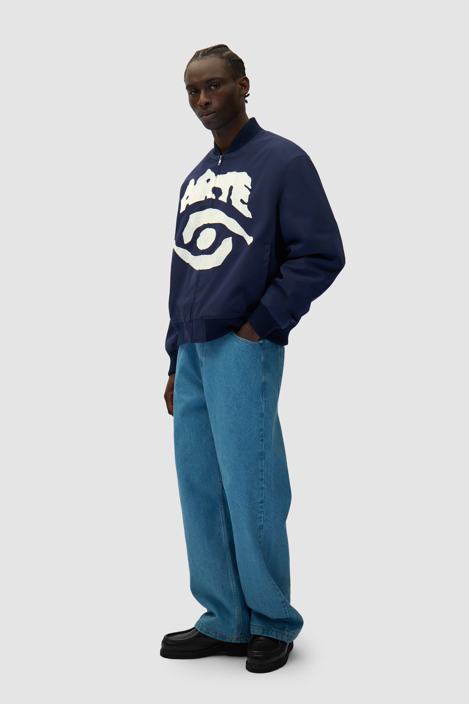 Veste bombardier Eye - Marine
