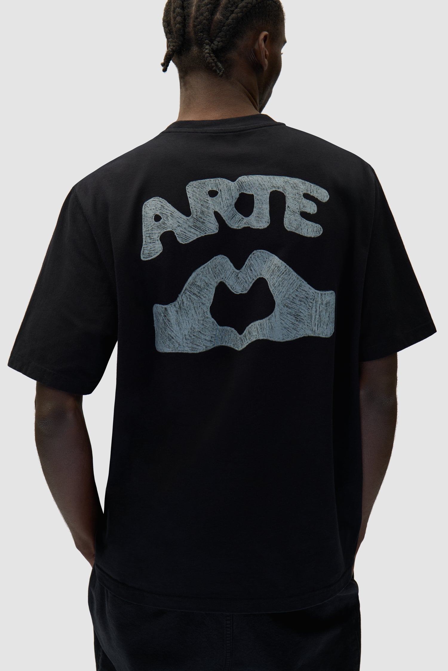 T-shirt Diels Scribble - Noir