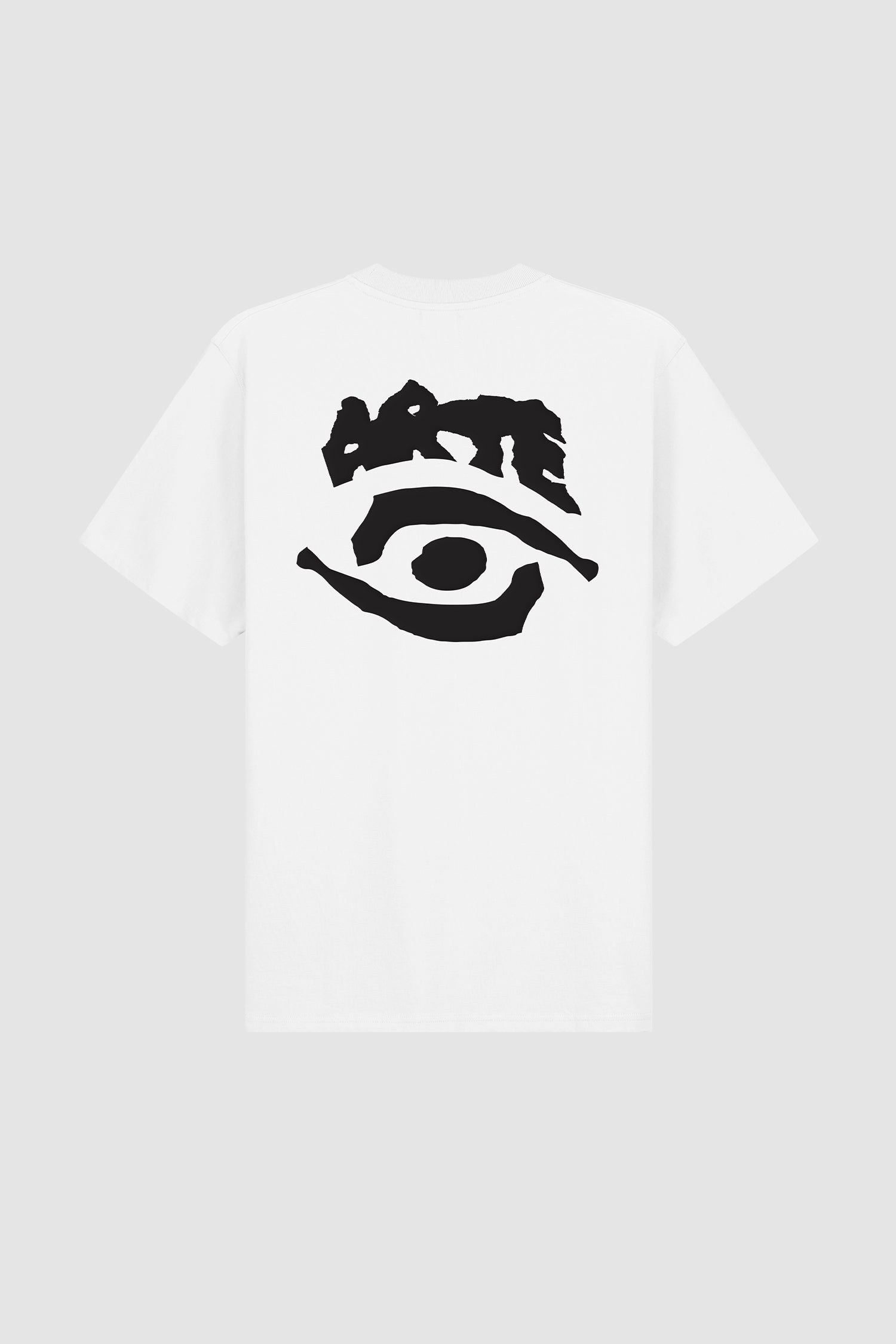 T-shirt imprimé œil - blanc