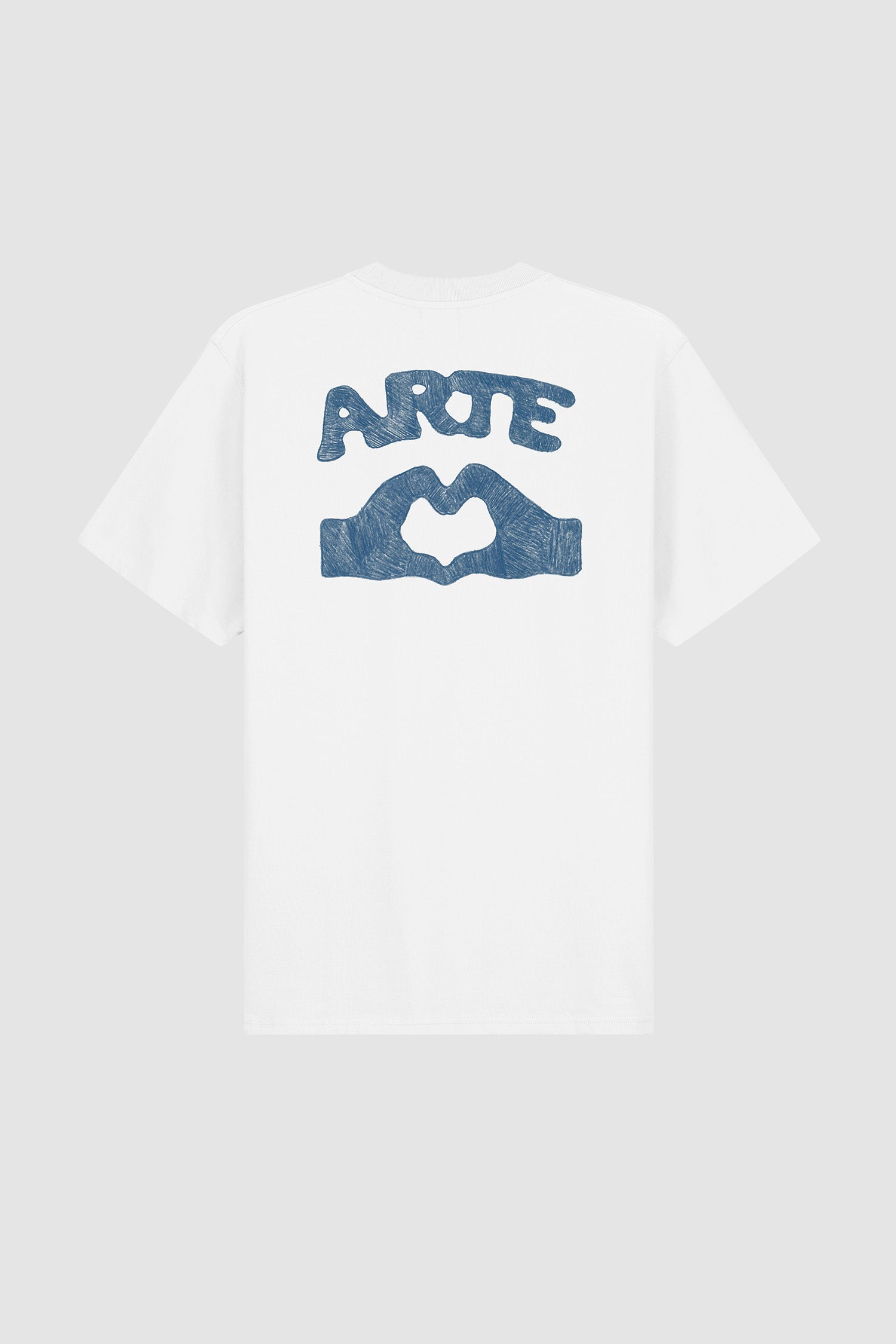 T-shirt Diels Scribble - Blanc