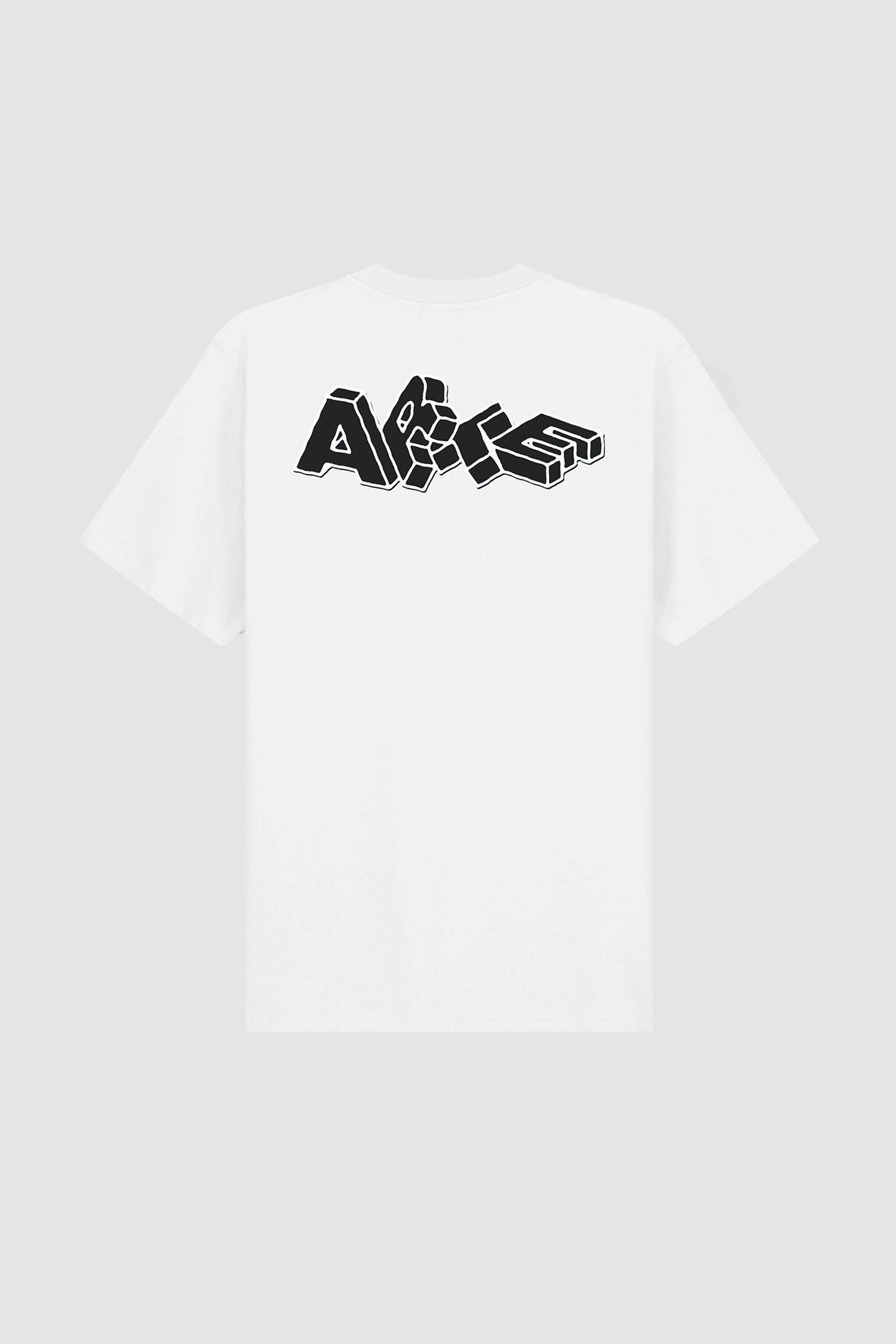 T-shirt imprimé Blocks - Blanc