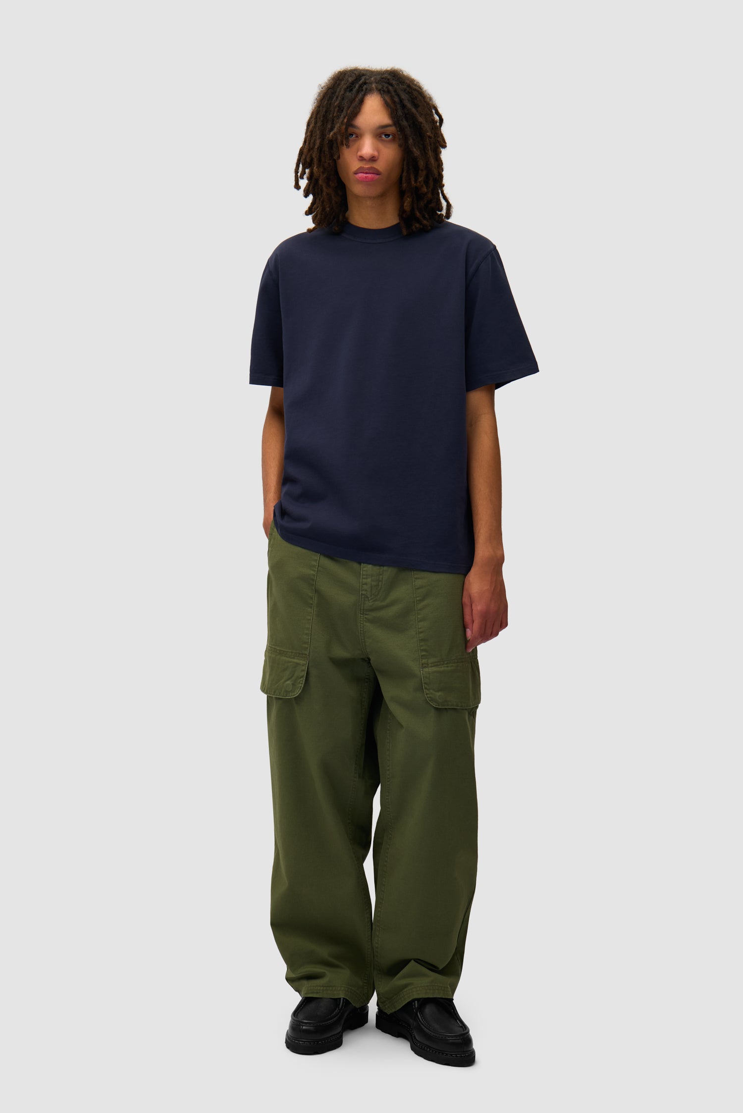 T-shirt imprimé Blocks - Marine