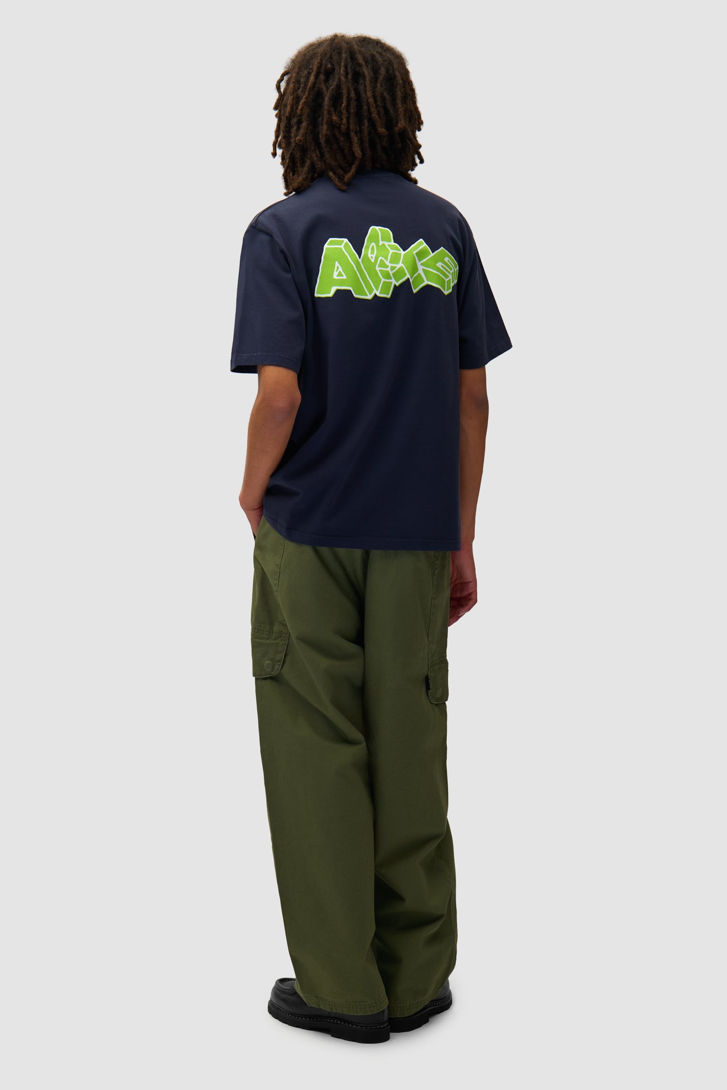 T-shirt imprimé Blocks - Marine